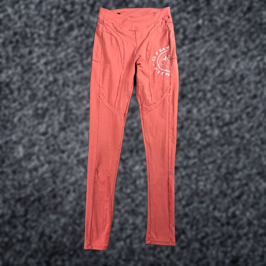 Gymshark Gymshark Leggings Womens XS Pink White Compression Shapewear Activewear Logo 90s? Size 26" / US 2 / IT 38 - 1 Thumbnail