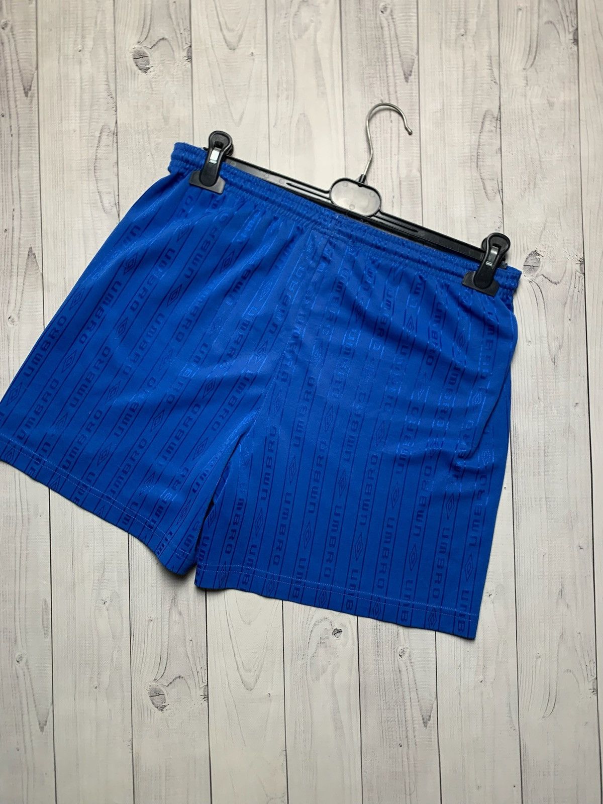 Umbro × Vintage Vintage Umbro monogram shorts blue rare size M Size US 32 / EU 48 - 7 Thumbnail