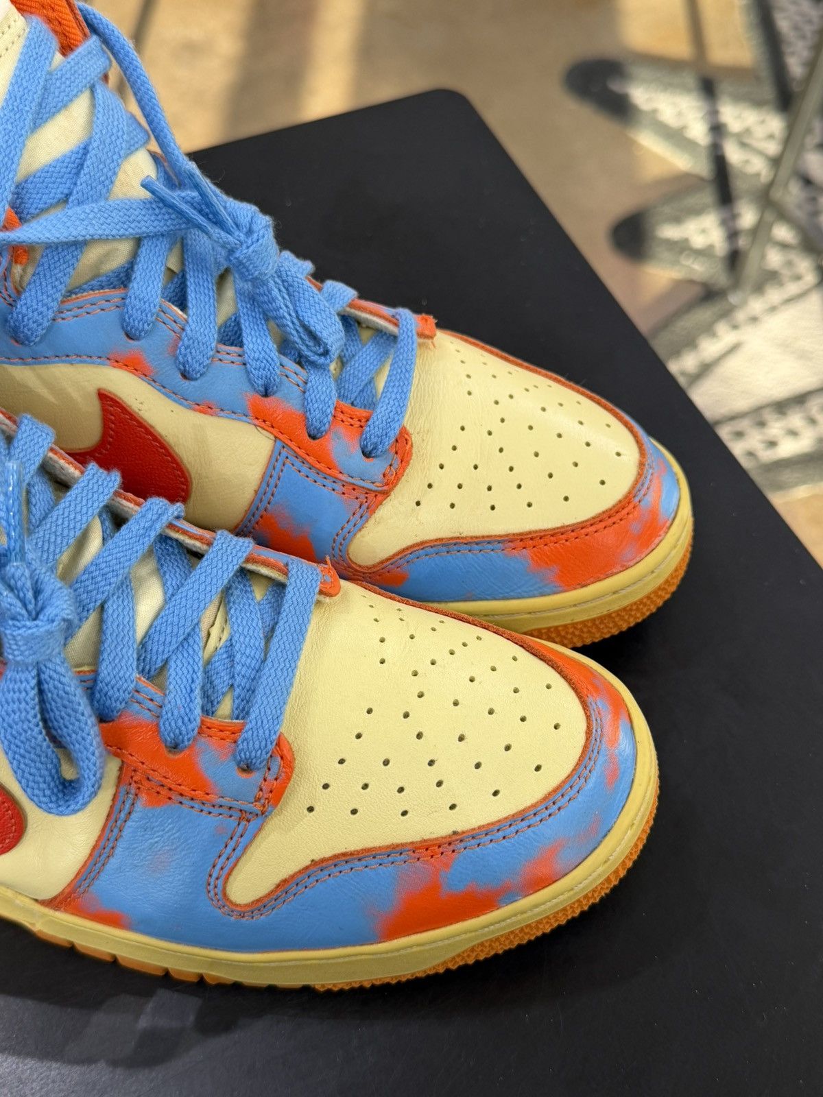 Nike Nike Dunk High 1985 Orange Acid Wash Size 10 (2022) Size US 10 / EU 43 - 8 Thumbnail