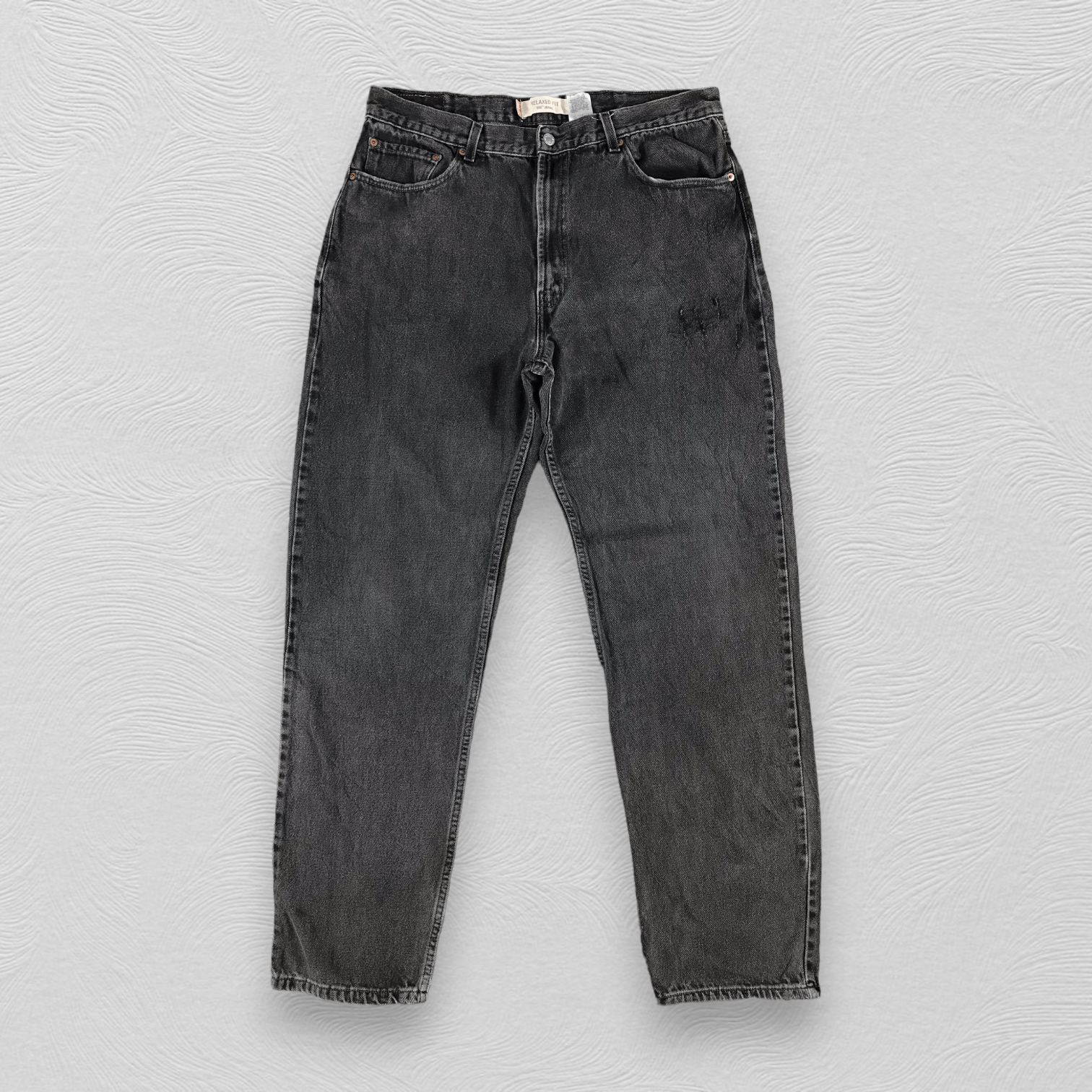 image of Levis x Vintage Levi's 550 Jeans Faded Black Denim Kj934, Men's (Size 37)