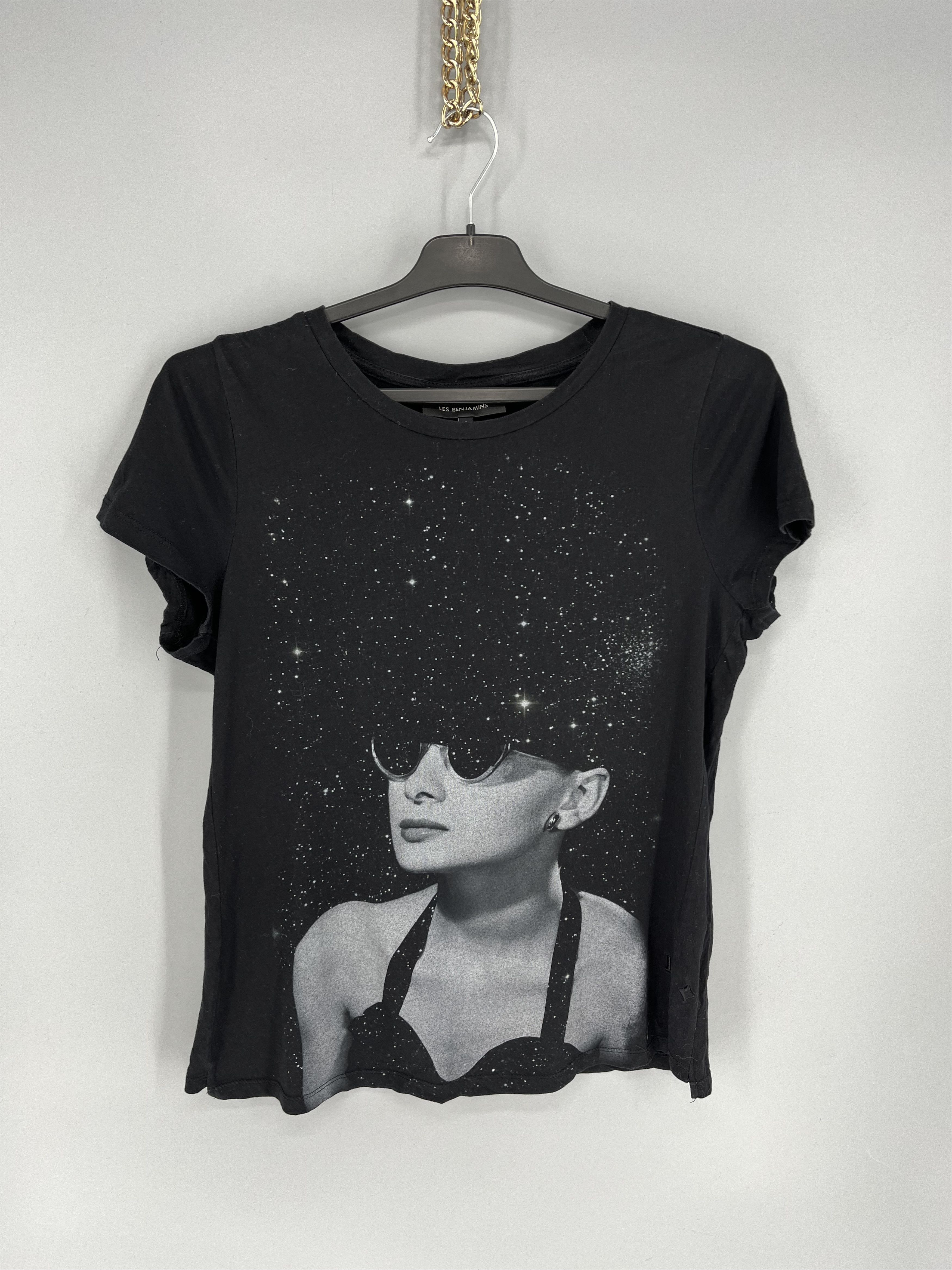 Les Benjamins Rare Les Benjamins Photo Tee Black T Shirt Size S / US 4 / IT 40 - 4 Thumbnail