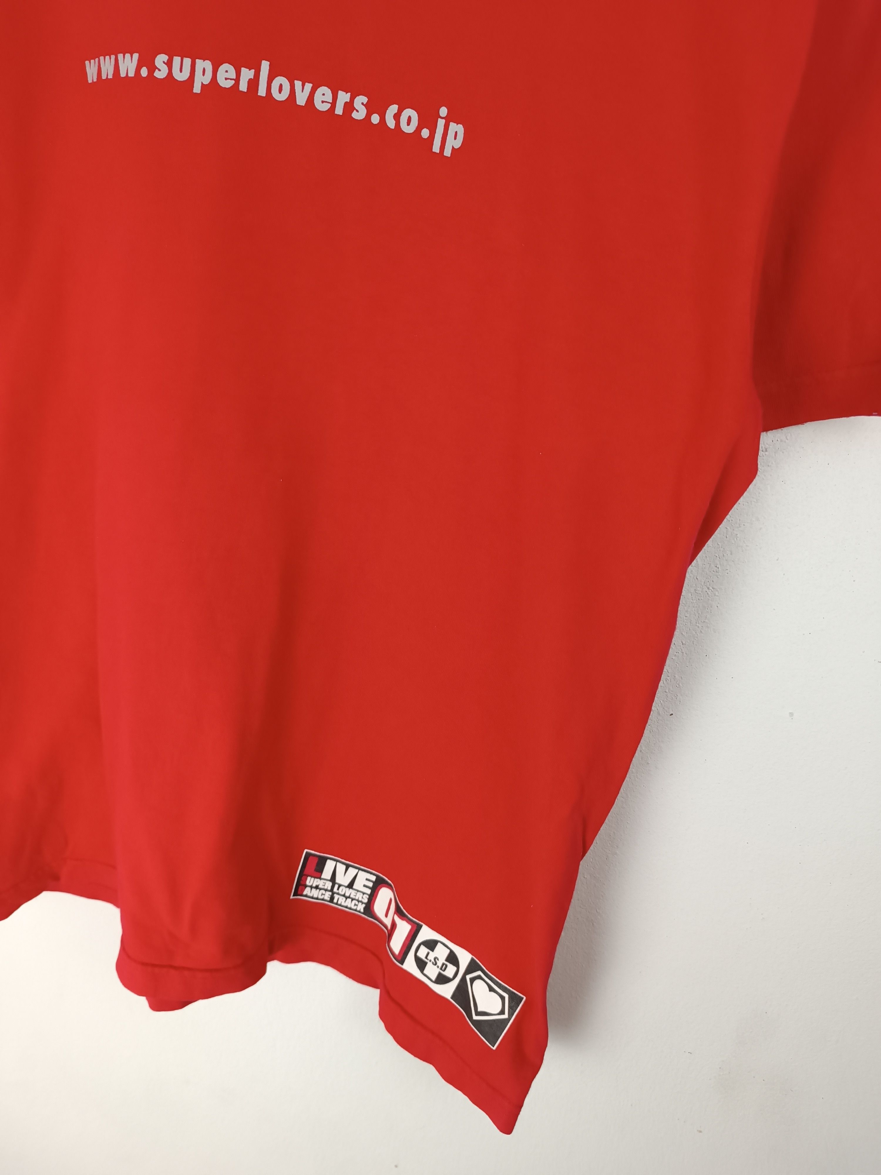 Japanese Brand VINTAGE SUPER LOVERS JAPAN DANCE HERE TEE EDM DJ Size US M / EU 48-50 / 2 - 7 Thumbnail