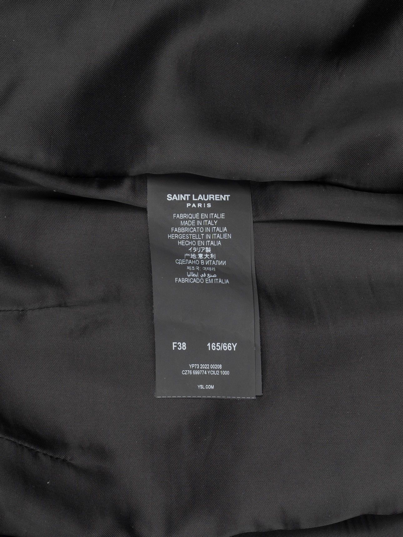 Saint Laurent Paris Saint Laurent lamb leather black pants Size 27" / US 4 / IT 40 - 5 Thumbnail