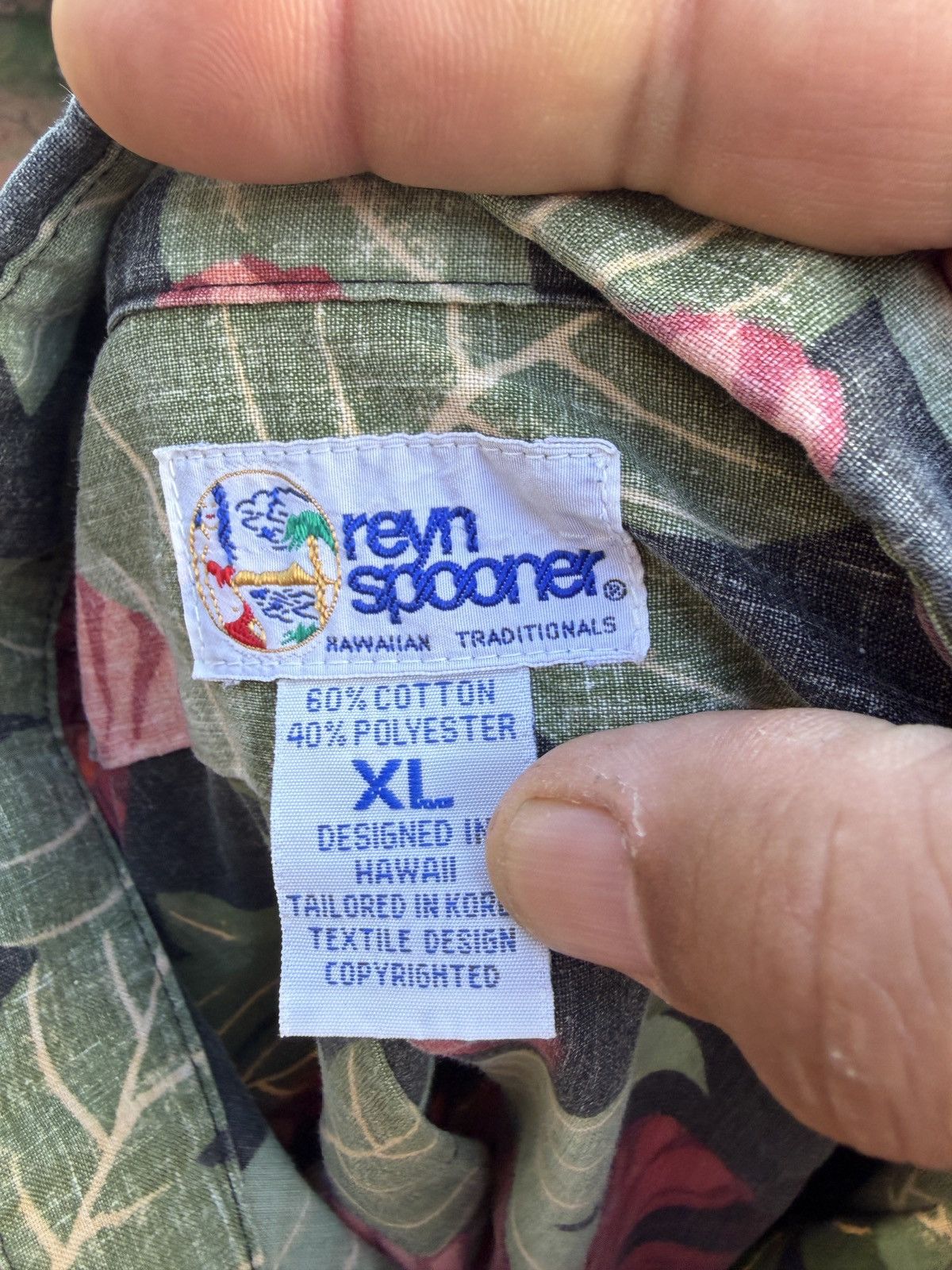 Reyn Spooner PreOwned Reyn Spooner Classic Multicolored Hawaiian Men's XL Size US XL / EU 56 / 4 - 4 Thumbnail