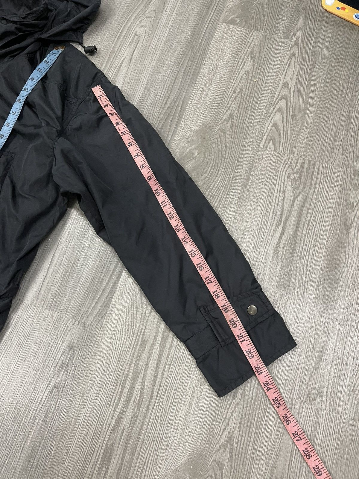Issey Miyake A/W 1997 Issey Miyake Black Tech Nylon Parka Jacket Size US M / EU 48-50 / 2 - 15 Thumbnail