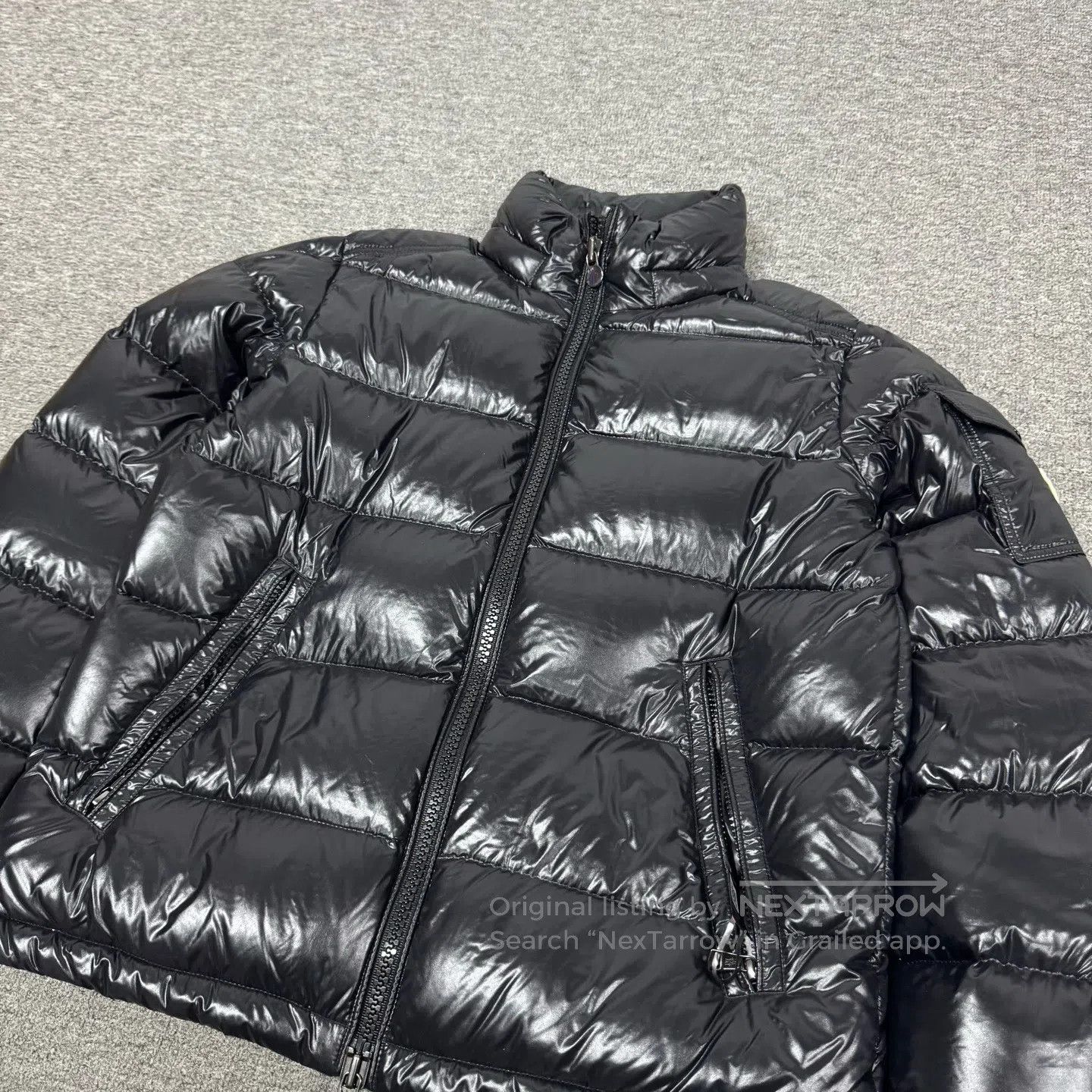 Moncler Moncler Lustrous Maya stand-collar down jacket| Size US M / EU 48-50 / 2 - 3 Thumbnail