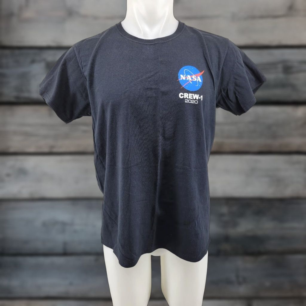 Gildan Women’s NASA x SpaceX Crew-1 Dragon 2020 Black T-Shirt Size Large Size L / US 10 / IT 46 - 1 Thumbnail