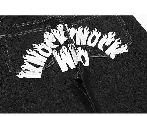 VIBE Old Street Scrap Y2K Distressed Casual Jeans Size US 34 / EU 50 - 8 Thumbnail
