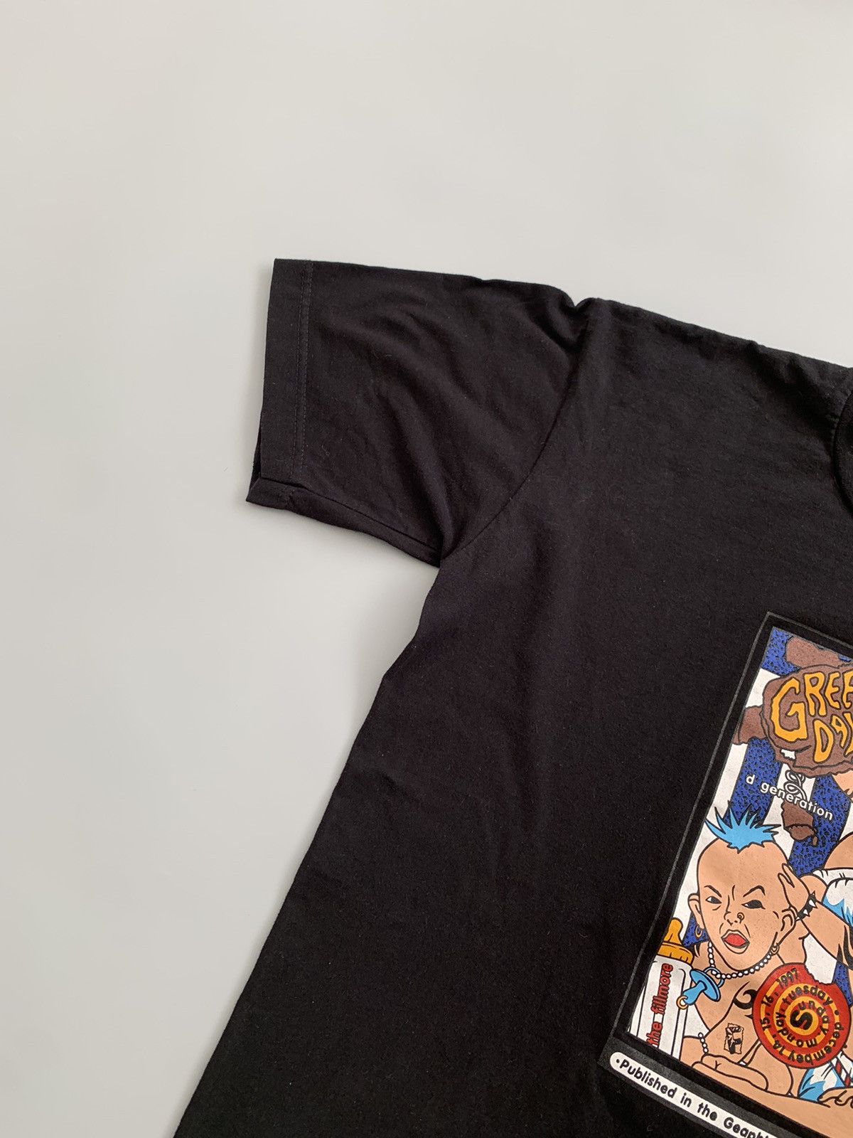 Band Tees Vintage 90s Green Day D Generation Rare Tour Tee Y2K Bootleg Size US L / EU 52-54 / 3 - 6 Thumbnail