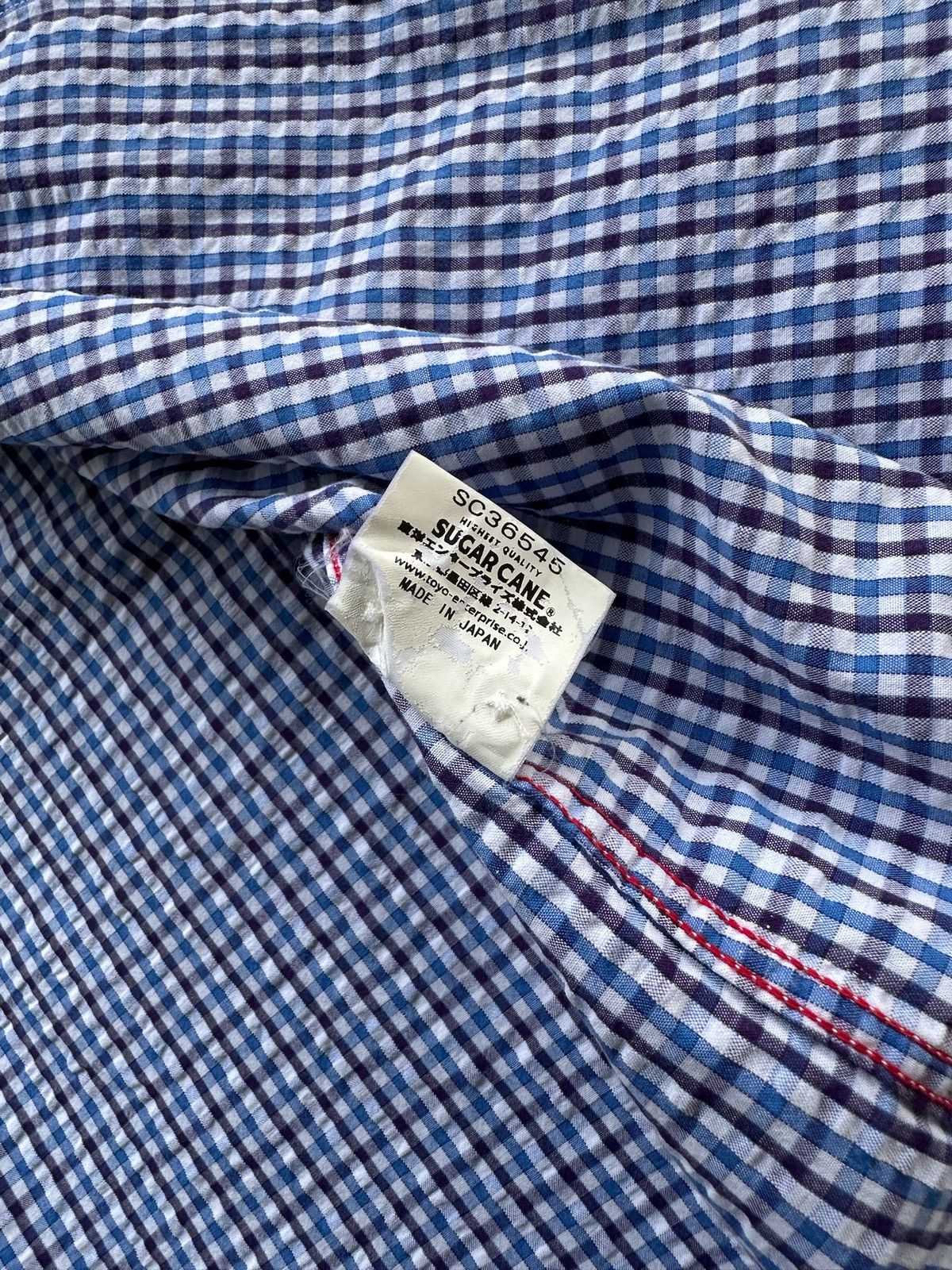 Sugar Cane Toyo Ent Sugar Cane Button Up Shirt Size US M / EU 48-50 / 2 - 6 Thumbnail