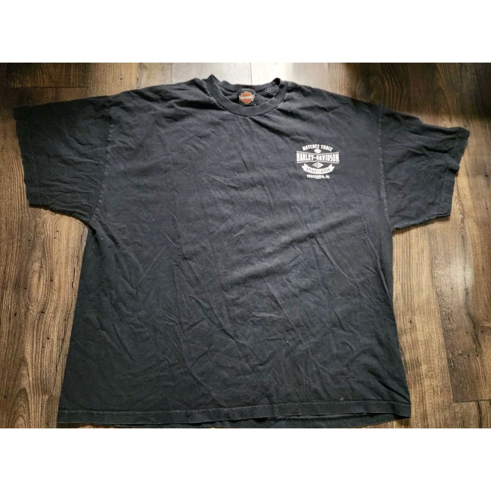 Harley Davidson VINTAGE Harley Davidson T-Shirt Mens 3XL Short Sleeve Crew Neck Cotton Logo Motorcycles Biker 90s Black Size US XXL / EU 58 / 5 - 2 Thumbnail