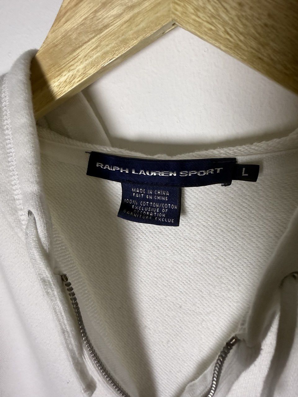 Polo Ralph Lauren × Ralph Lauren Sport Polo Ralph Lauren Sport White Hoodie full zip Size M / US 6-8 / IT 42-44 - 5 Thumbnail