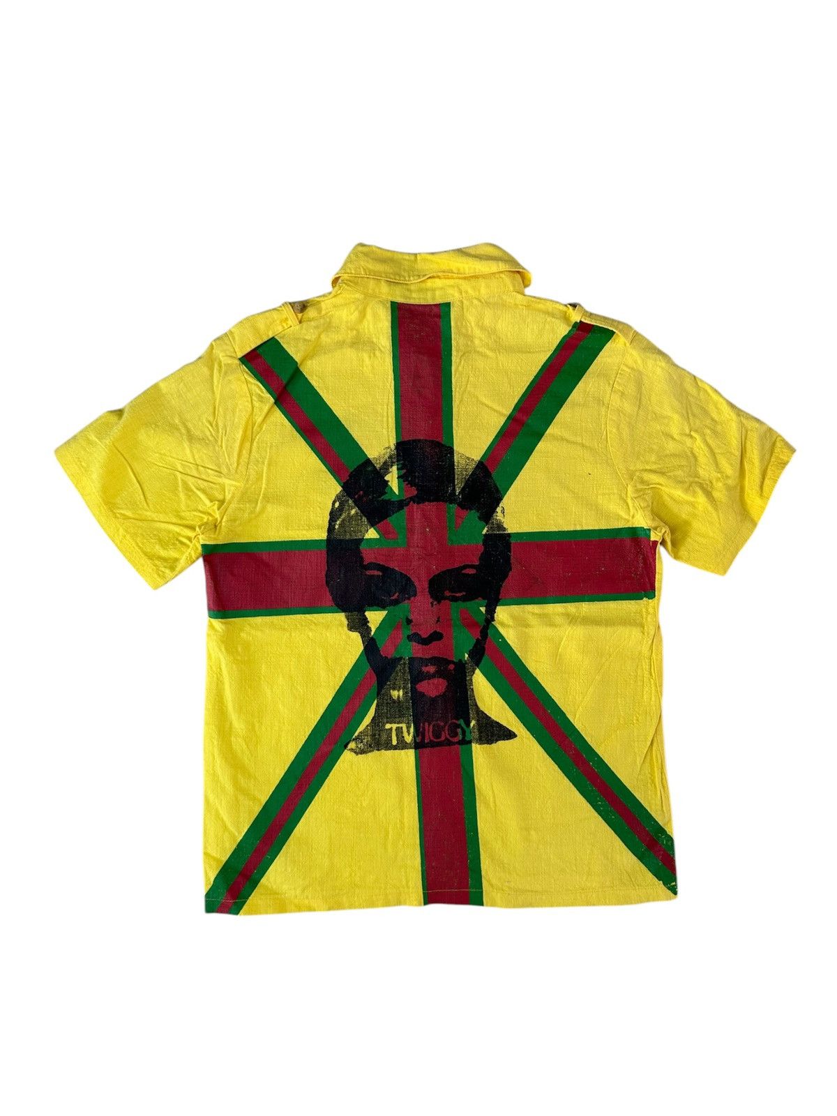 Andy Warhol × Vintage Vintage Twiggy Andy Warhol Art Button Up Size US S / EU 44-46 / 1 - 1 Thumbnail