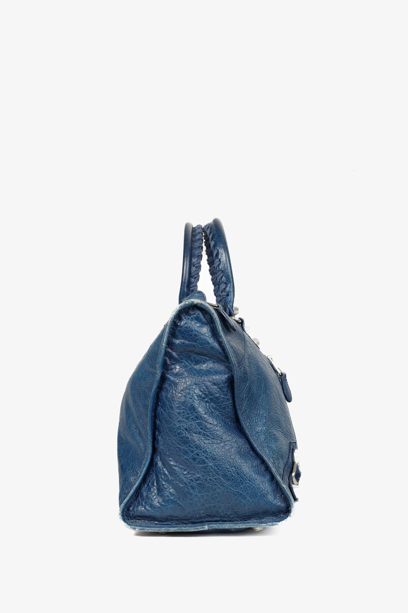 Balenciaga Balenciaga City Wrinkle Leather Slouchy Bag with Giant Studs Size ONE SIZE - 3 Thumbnail
