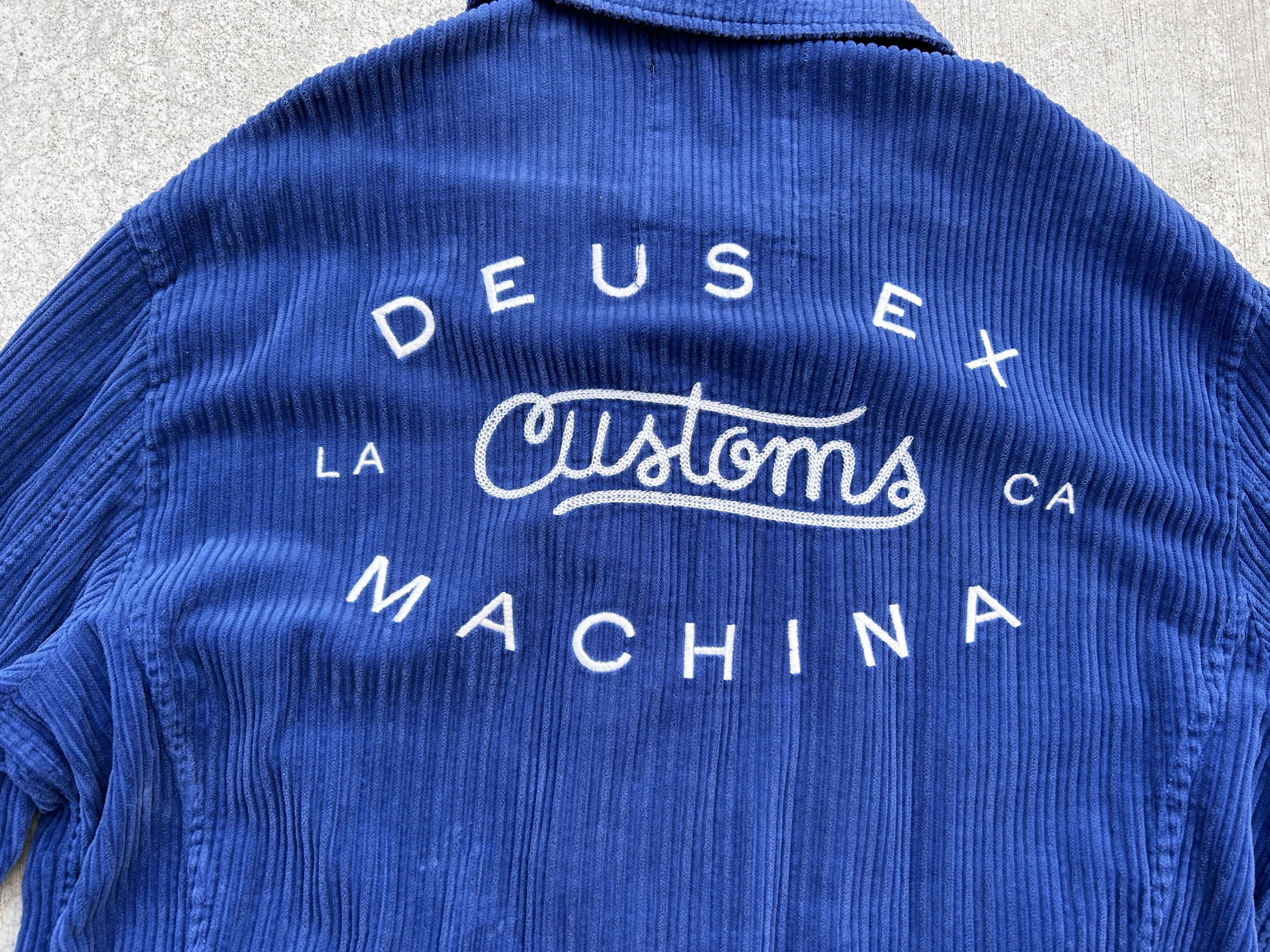 Deus Ex Machina Deus Ex Machina Blue Corduroy Barrel Jacket Size US XL / EU 56 / 4 - 6 Thumbnail