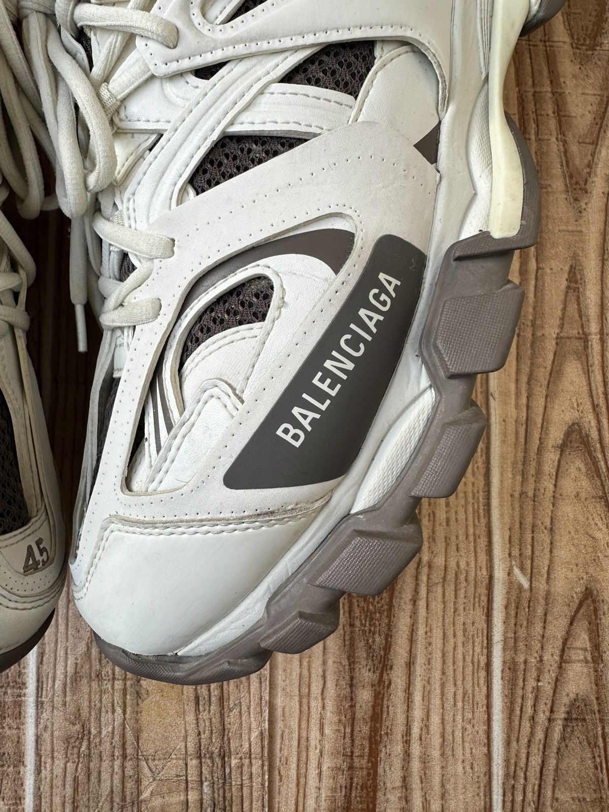 Balenciaga Balenciaga Track Sneakers Medium Gray Size US 12 / EU 45 - 6 Thumbnail