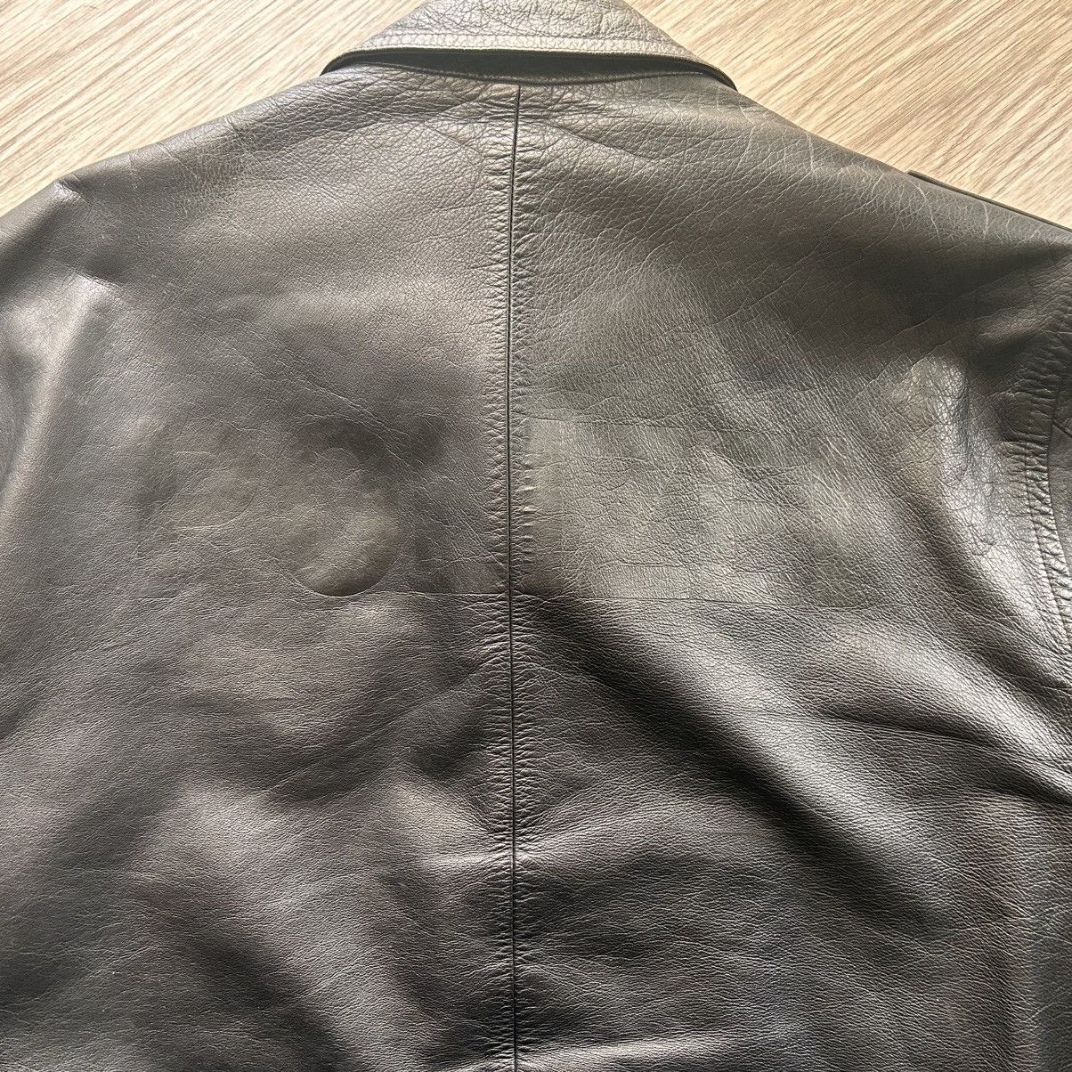 Other 1991 German Police Leather Bomber Size US M / EU 48-50 / 2 - 4 Thumbnail
