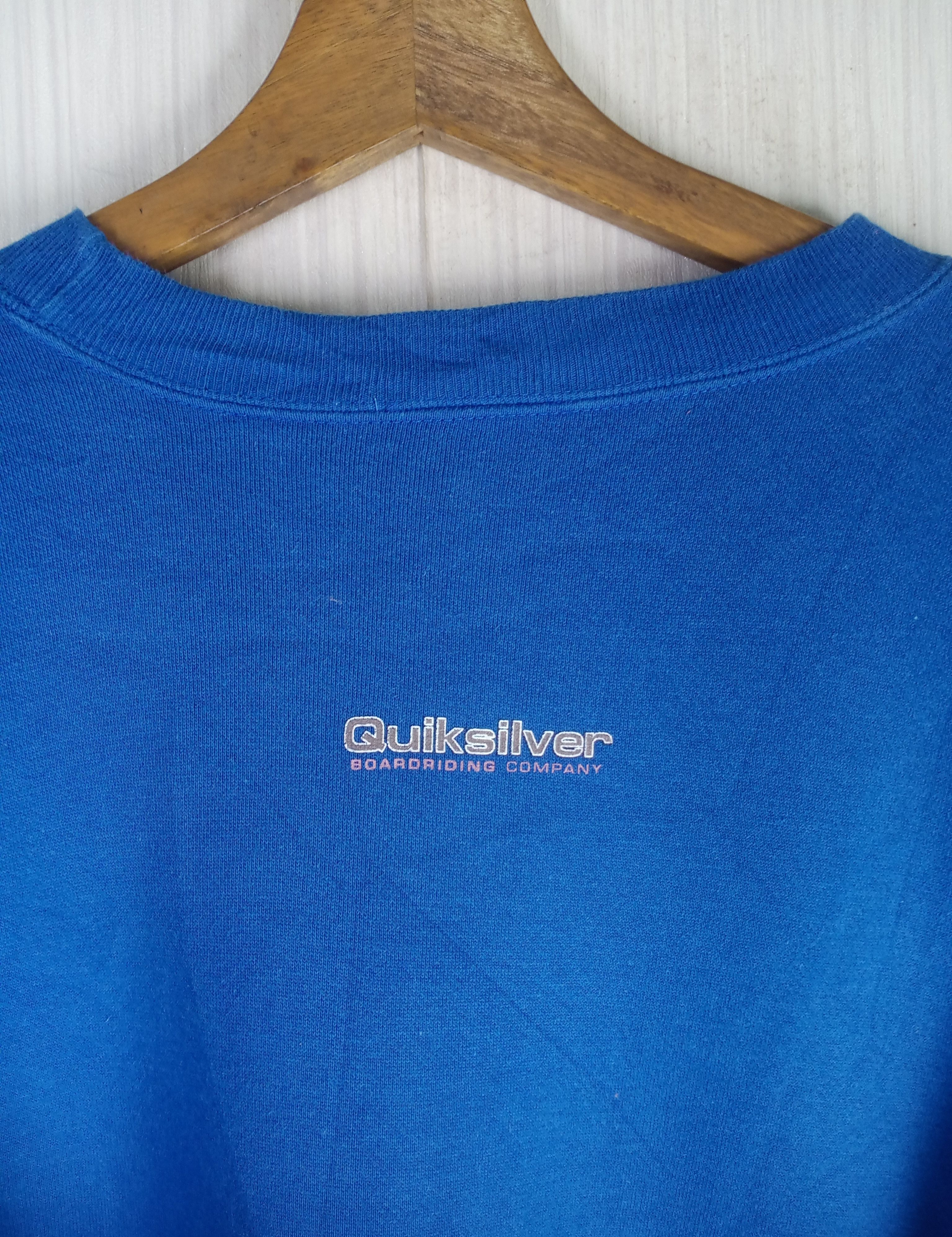 Quiksilver Rare Vintage Quicksilver Boardriding Company Sweatshirt Size US L / EU 52-54 / 3 - 3 Thumbnail