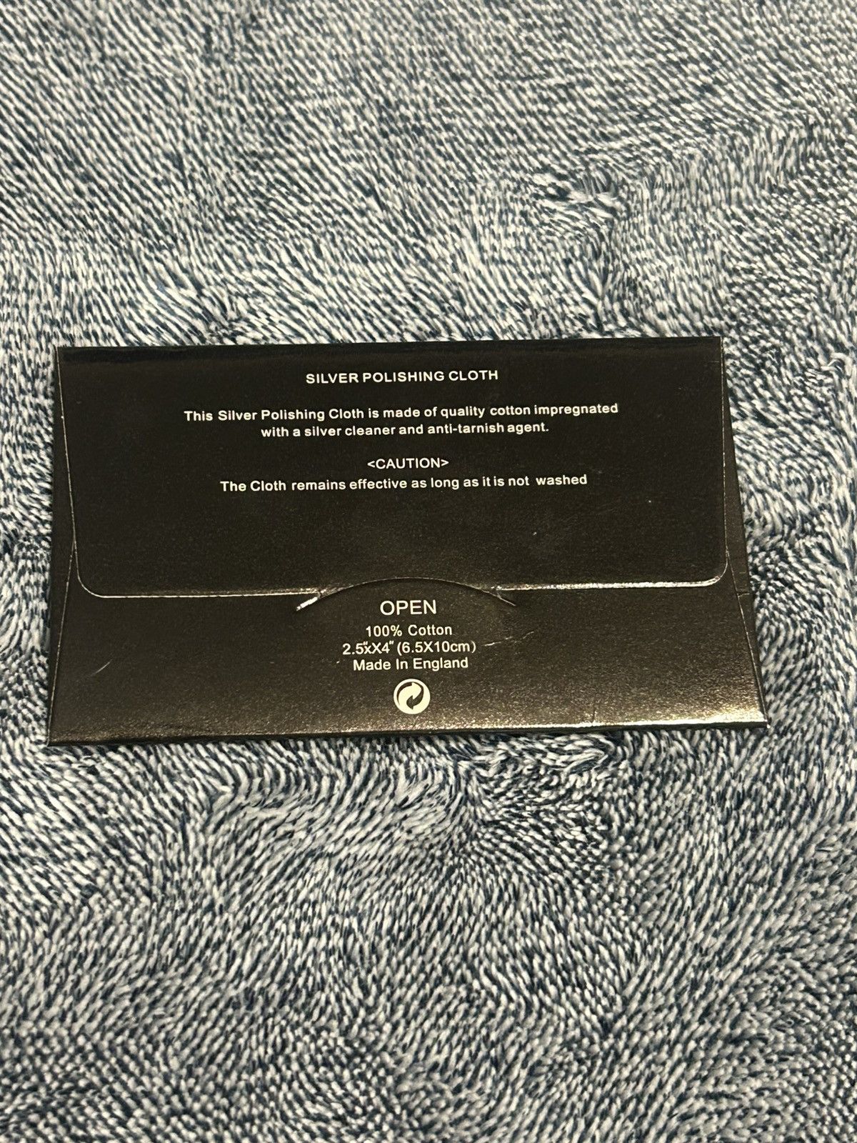 Chrome Hearts Chrome Hearts silver polishing cloth Size ONE SIZE - 2 Thumbnail