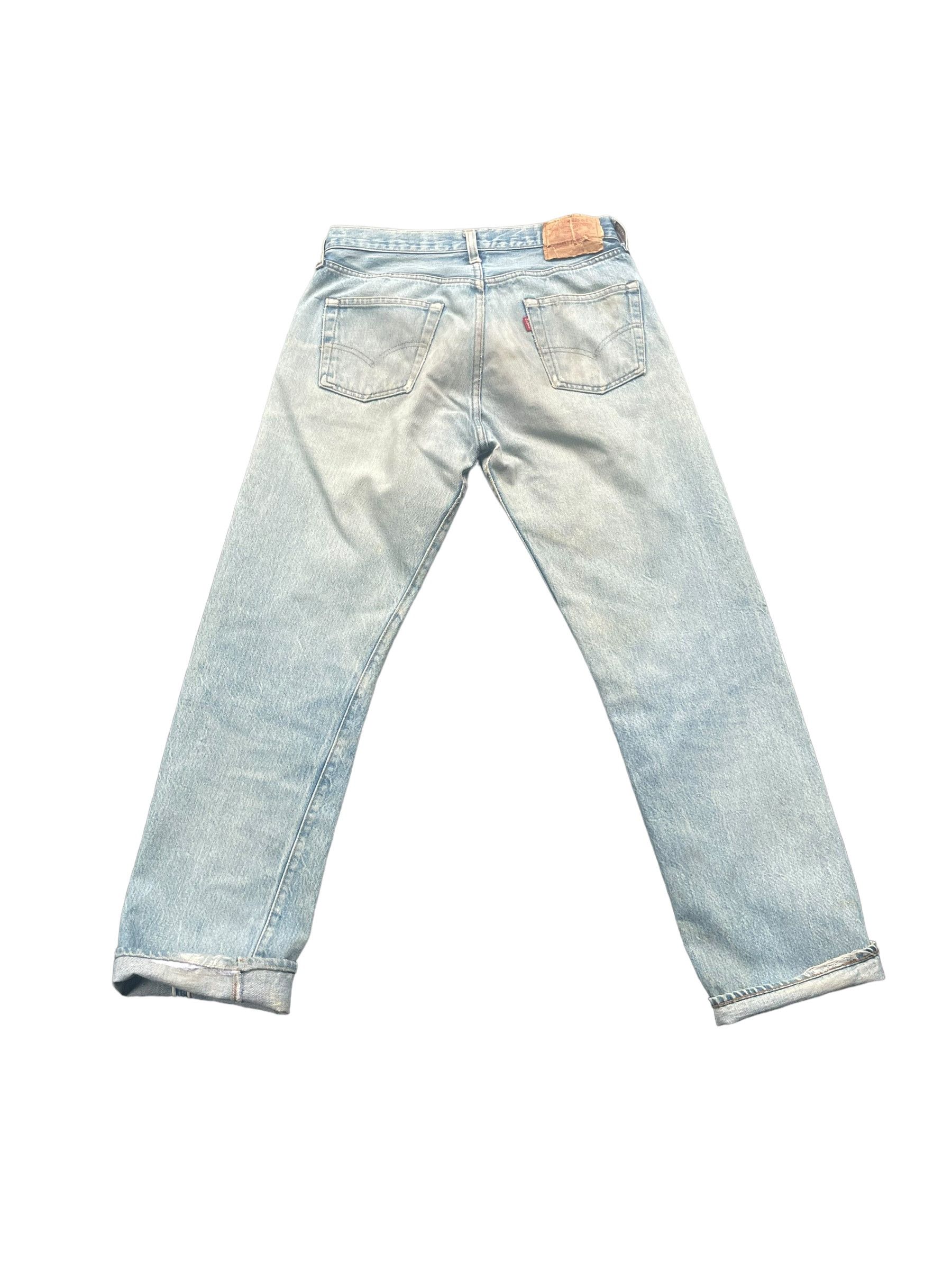 Levi's Vintage 1981 Levis 501 e Redline Denim Size US 32 / EU 48 - 4 Thumbnail
