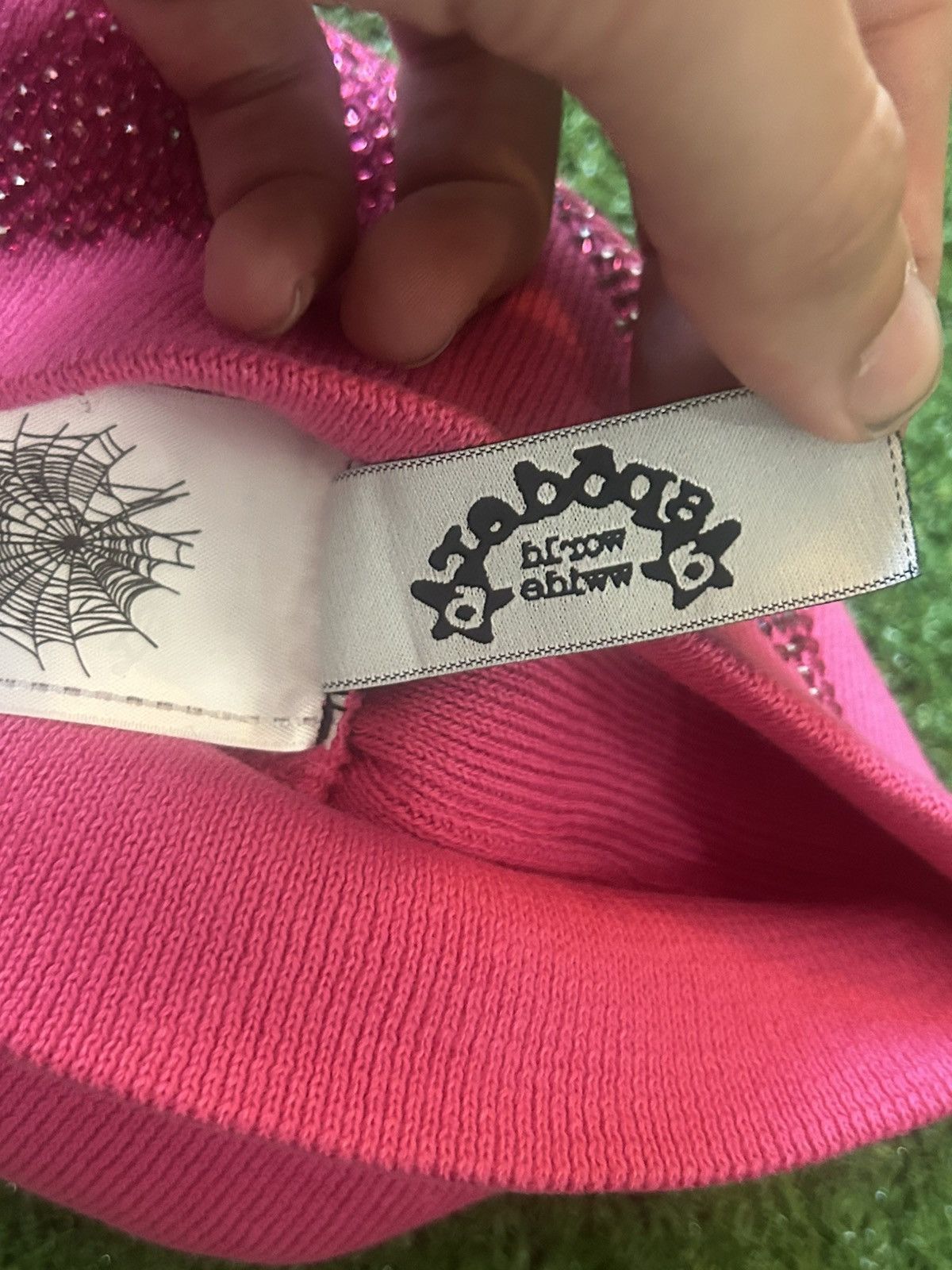 Sp5der SP5DER “5STAR” SKULLY RHINSTONE (PINK) O/S Size ONE SIZE - 7 Thumbnail