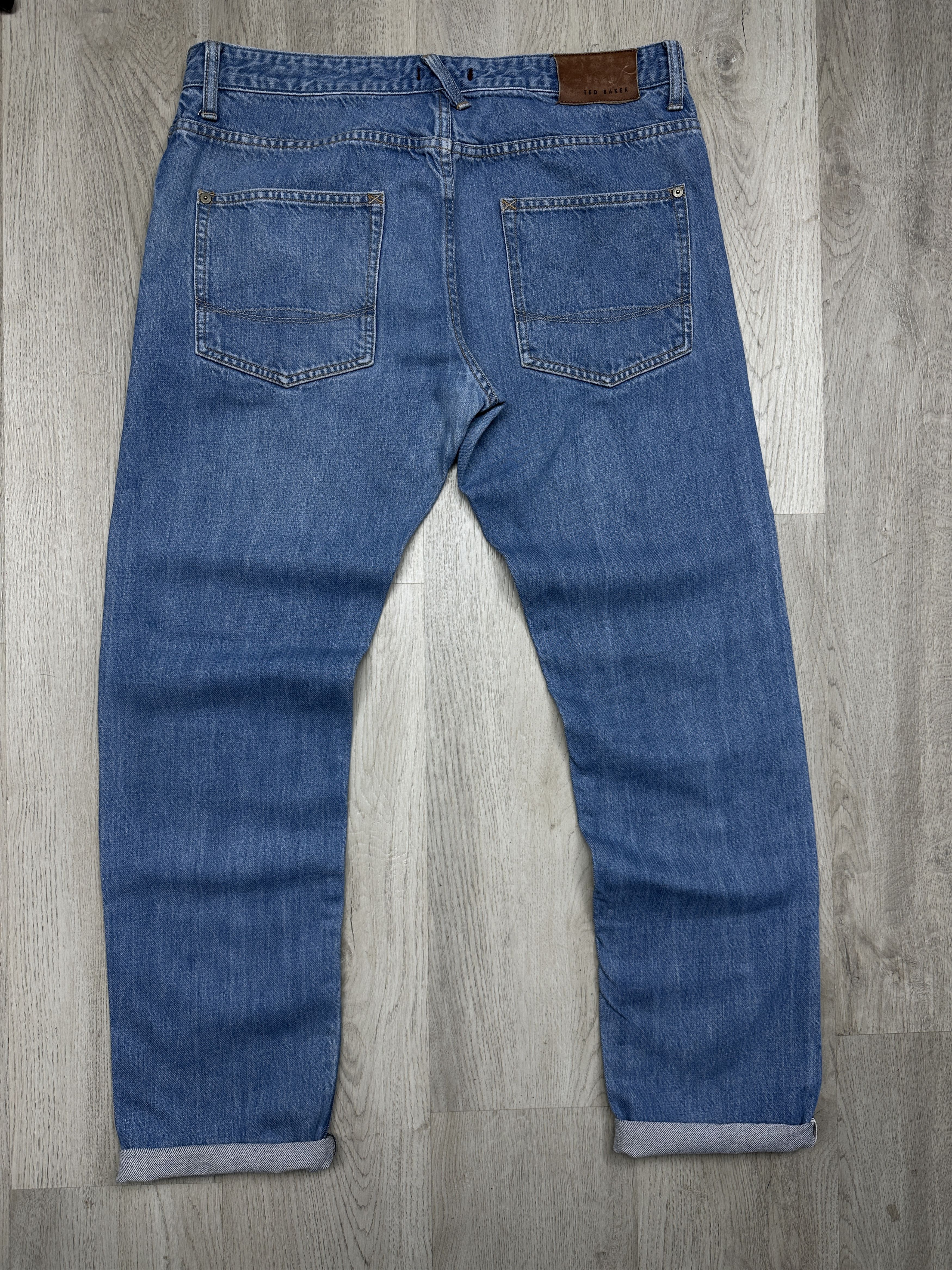 Ted Baker Ted Baker Mens Selvedge Denim Pants Jeans Size US 34 / EU 50 - 7 Thumbnail