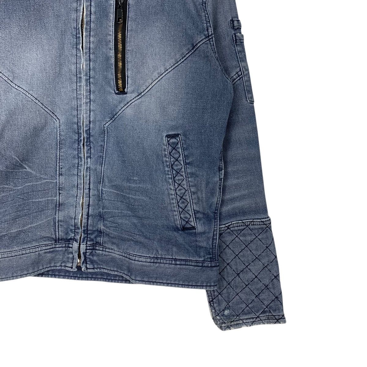 Japanese Brand GLOW KICK’S Workwear Rugged Jean Denim Jacket #2582-C117 Size US L / EU 52-54 / 3 - 4 Thumbnail
