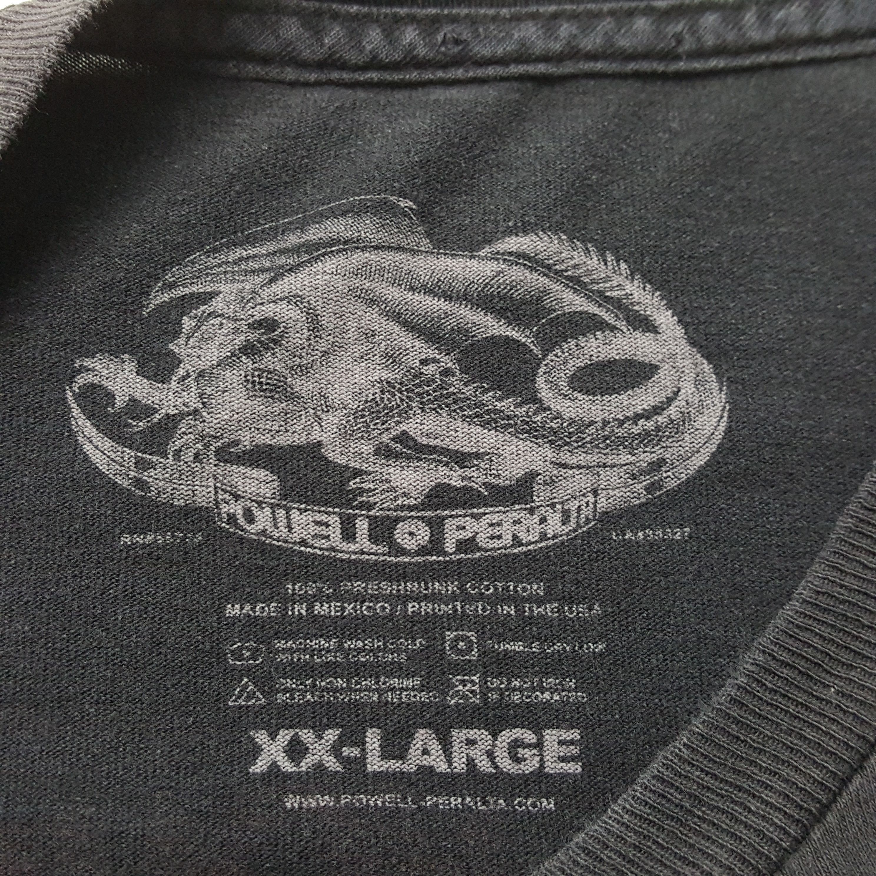 Powell Peralta × Vintage POWELL PERALTA Streetwear Skater Skulls Backprint Tshirt Size US XXL / EU 58 / 5 - 8 Thumbnail