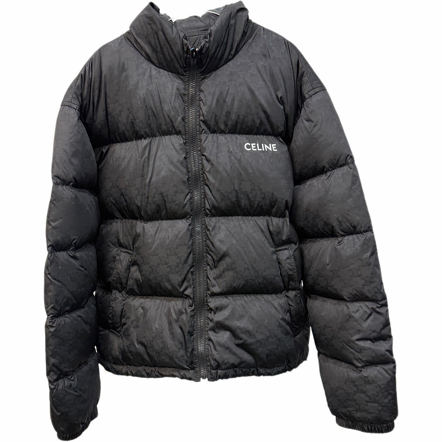 Celine CELINE Triomphe Logo Puffer Jacket Size M Size US M / EU 48-50 / 2 - 1 Thumbnail