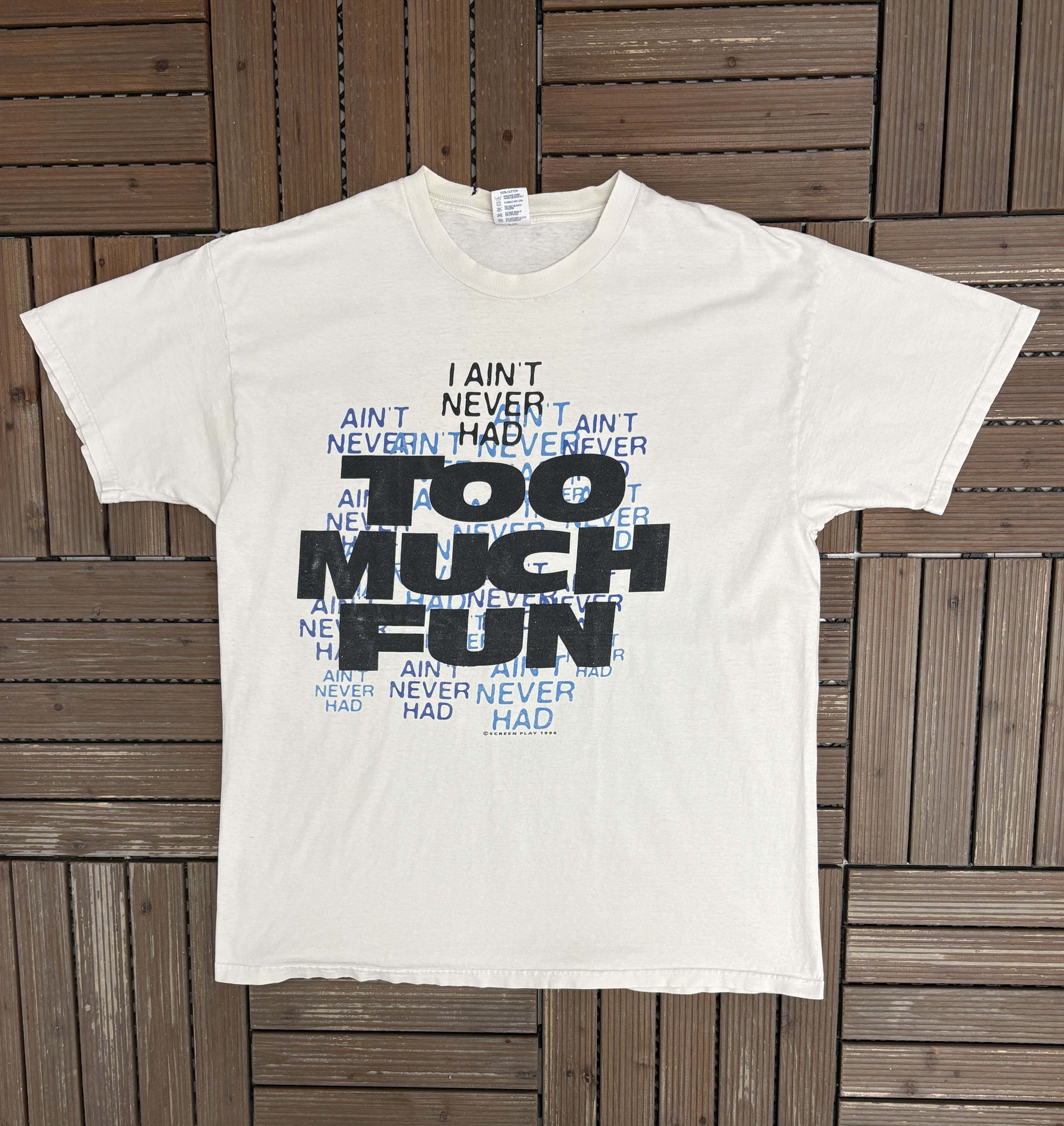 Vintage Daryle Singletary On The Road Tour Vintage Country White Tee Size US XL / EU 56 / 4 - 1 Thumbnail