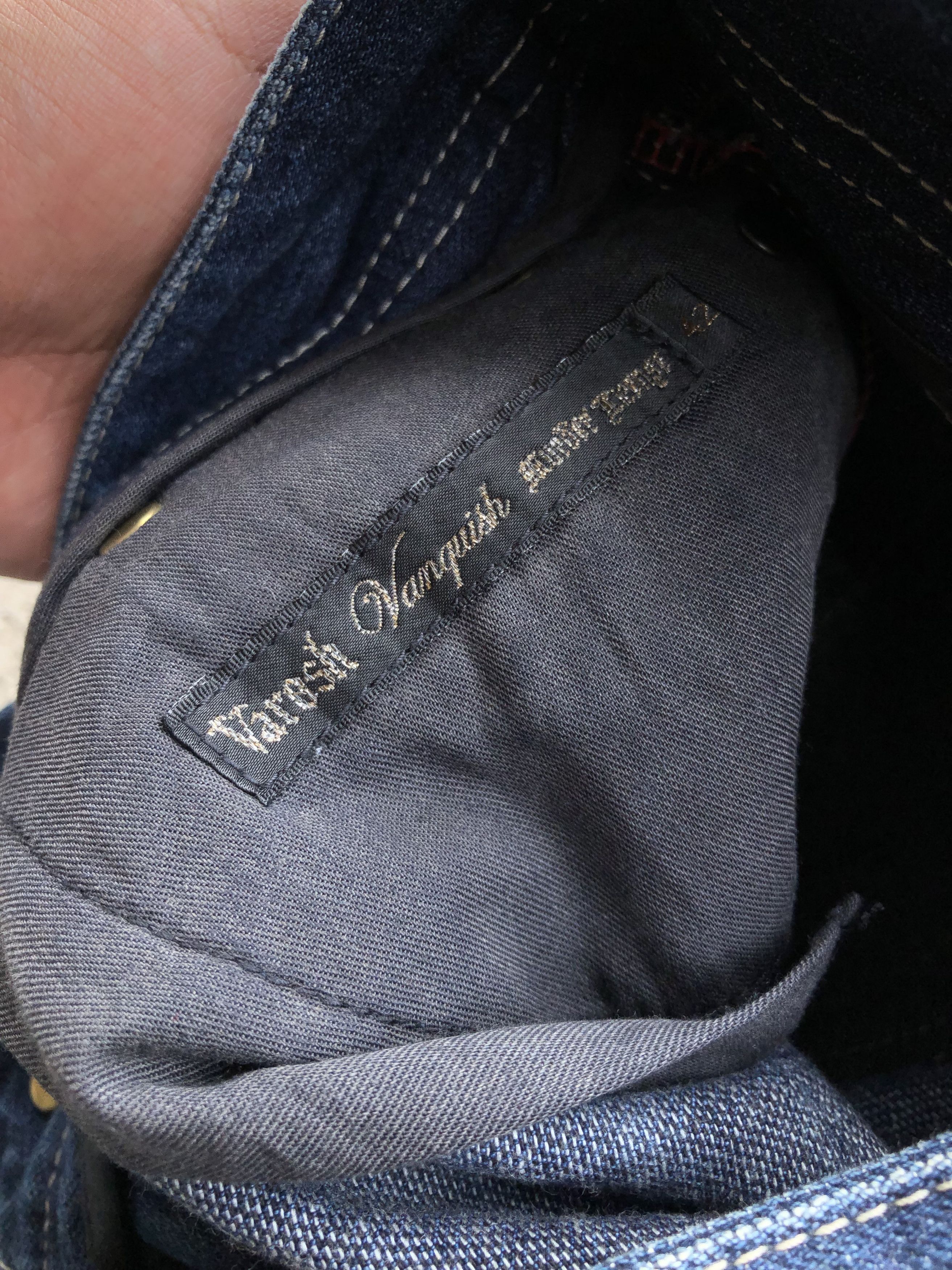 If Six Was Nine × Le Grande Bleu (L.G.B.) × Vanquish Vanquish flared denim Size US 30 / EU 46 - 11 Thumbnail