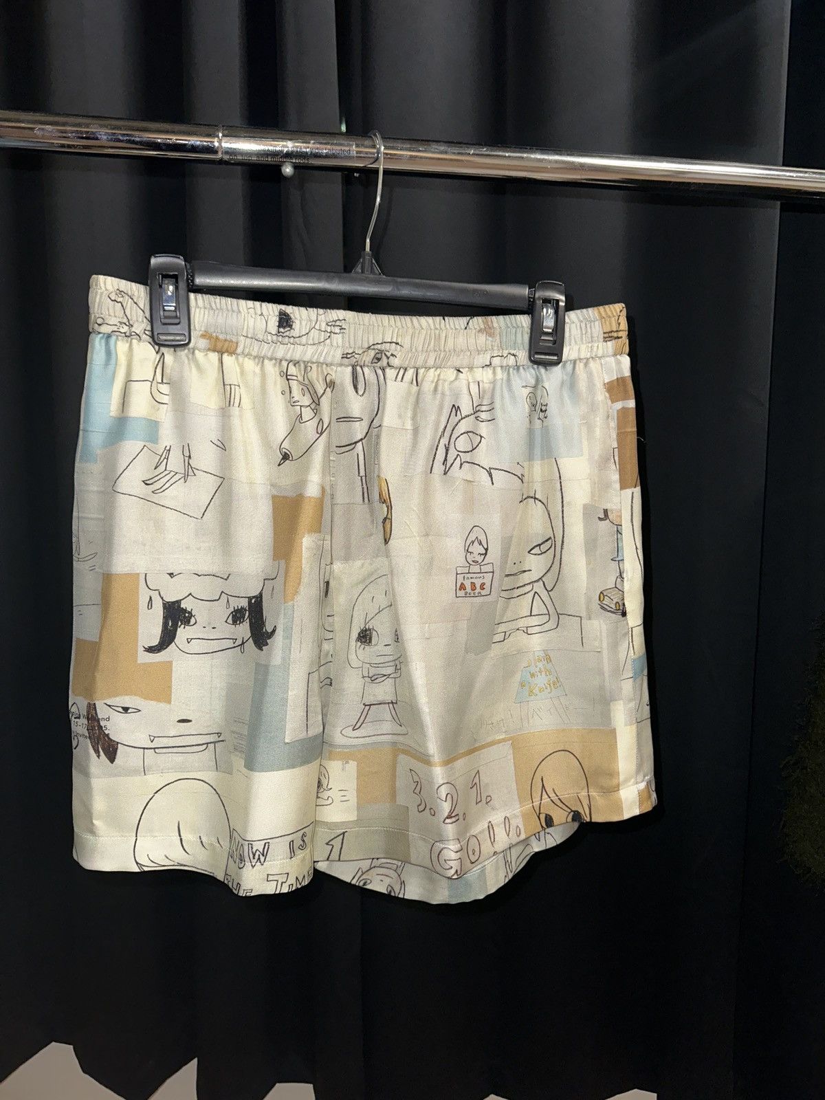 【関税&送料込】Stella Mccartney Silk Shorts STELLA MCCARTNEY X Disney Fantasia Silk Fringed Unisex