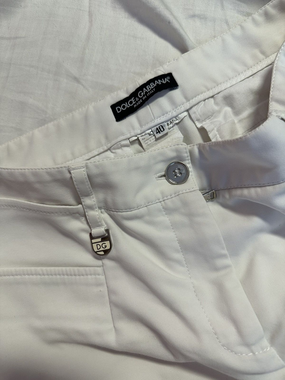 Dolce & Gabbana Dolce & Gabbana Low Rise Pants Size 28" / US 6 / IT 42 - 4 Thumbnail