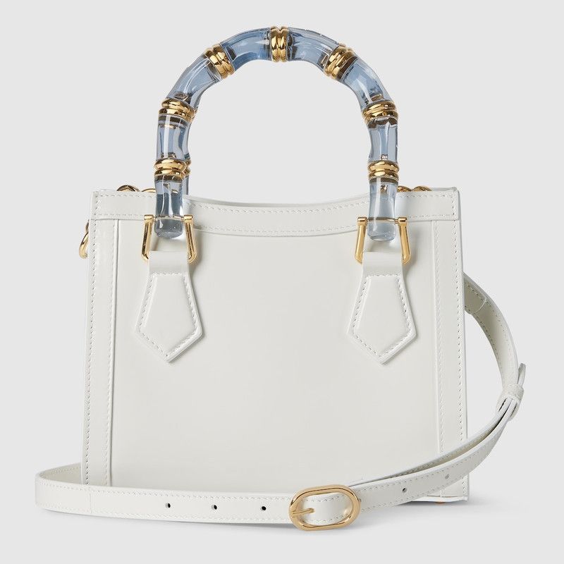Gucci o1la5ras0526 Size: OS / Diana Mini Tote Bag in White Size ONE SIZE - 5 Thumbnail