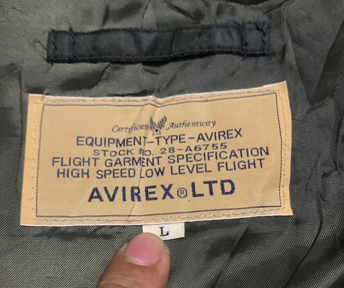 Avirex Vintage Avirex Military Bomber Jacket Nice Design Size US L / EU 52-54 / 3 - 7 Thumbnail