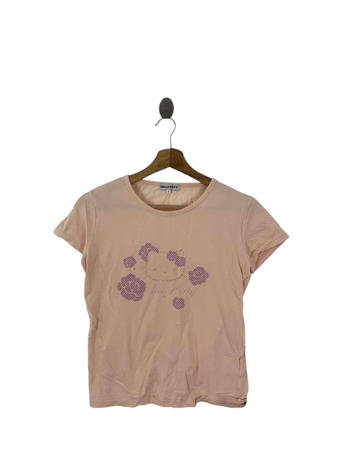 Vintage Vintage HELLO KITTY JAPAN Sanrio Cartoon Floral Tee Shirt Size M / US 6-8 / IT 42-44 - 3 Thumbnail