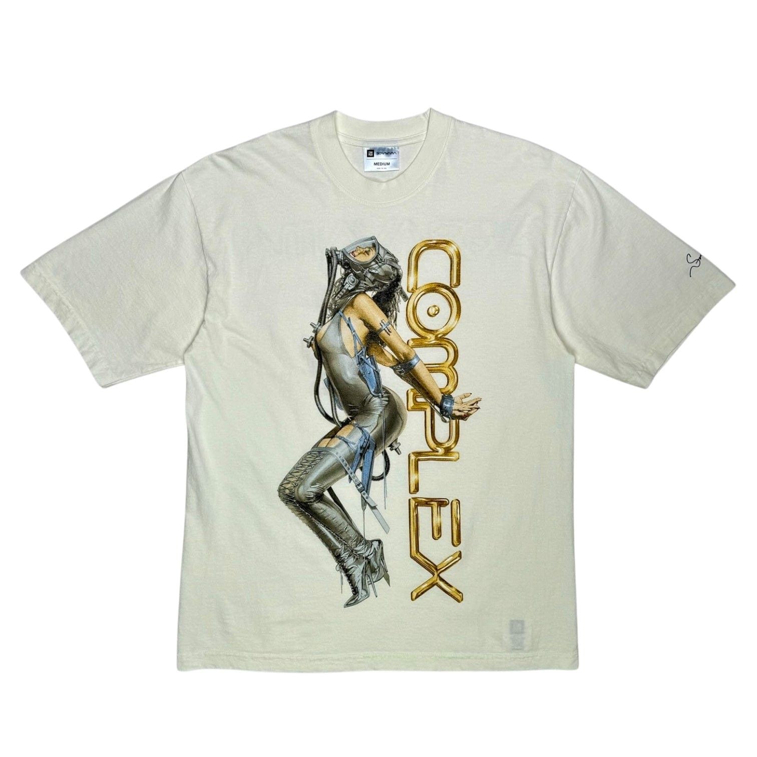 Club Sorayama Complexcon Gold Dust Short Sleeve Tee Shirt Beige Size US M / EU 48-50 / 2 - 1 Thumbnail