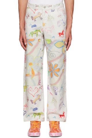 Collina Strada collina strada XS printed jeans Size 27" / US 4 / IT 40 - 1 Preview