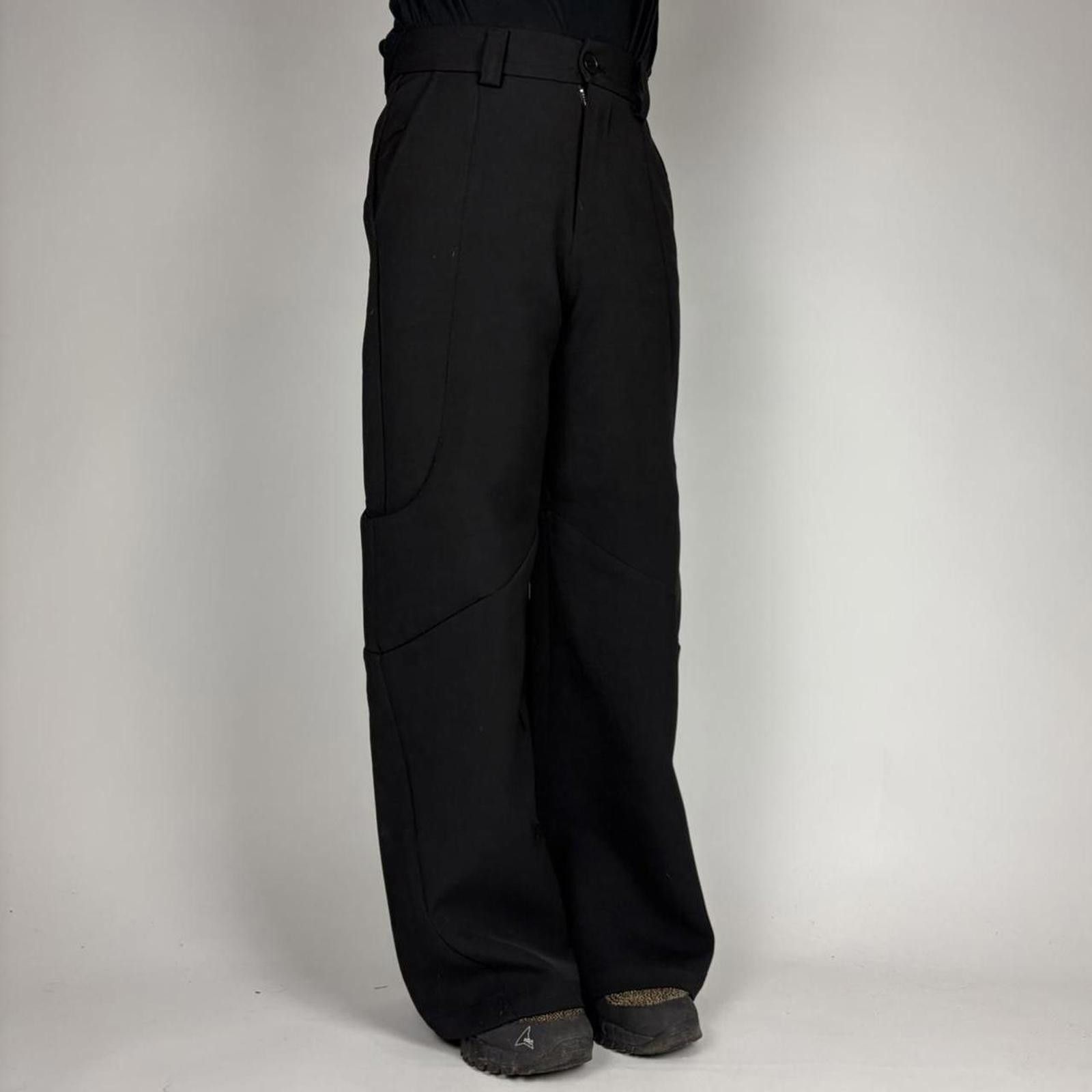 Other Lims Black Panelled Curve Trousers Size US 30 / EU 46 - 5 Thumbnail