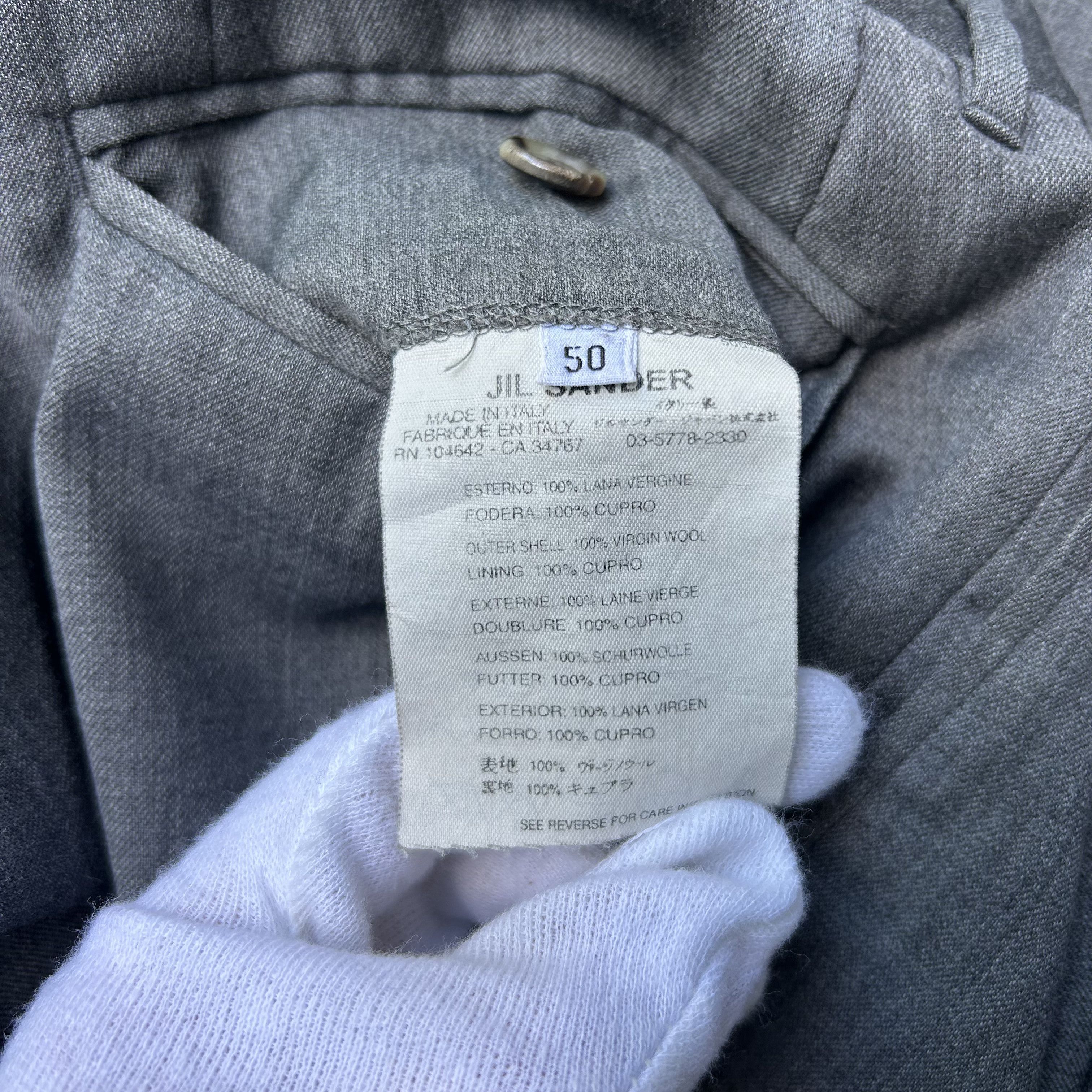 Jil Sander Jil Sander Grey Trousers Pants Size US 34 / EU 50 - 6 Thumbnail