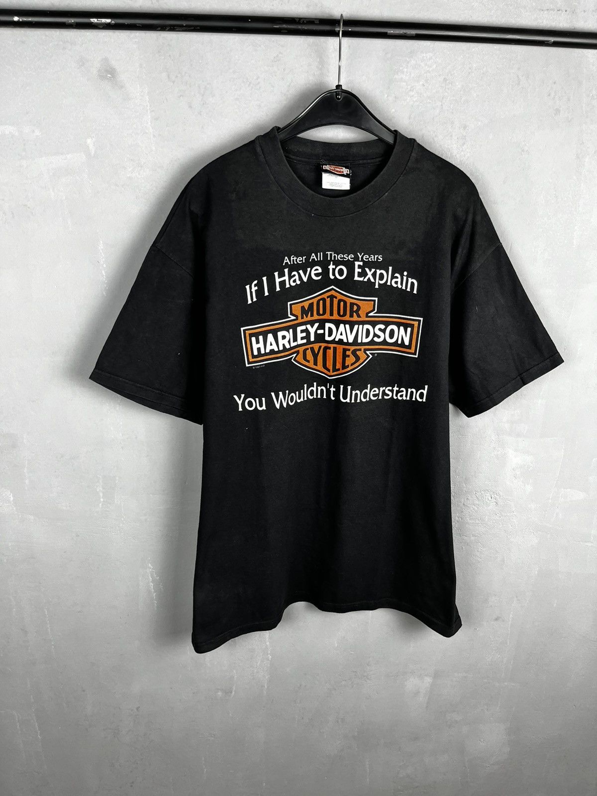 Harley Davidson × Vintage Harley Davidson Camden county 1997 t shirt USA vintage Size US XL / EU 56 / 4 - 1 Thumbnail