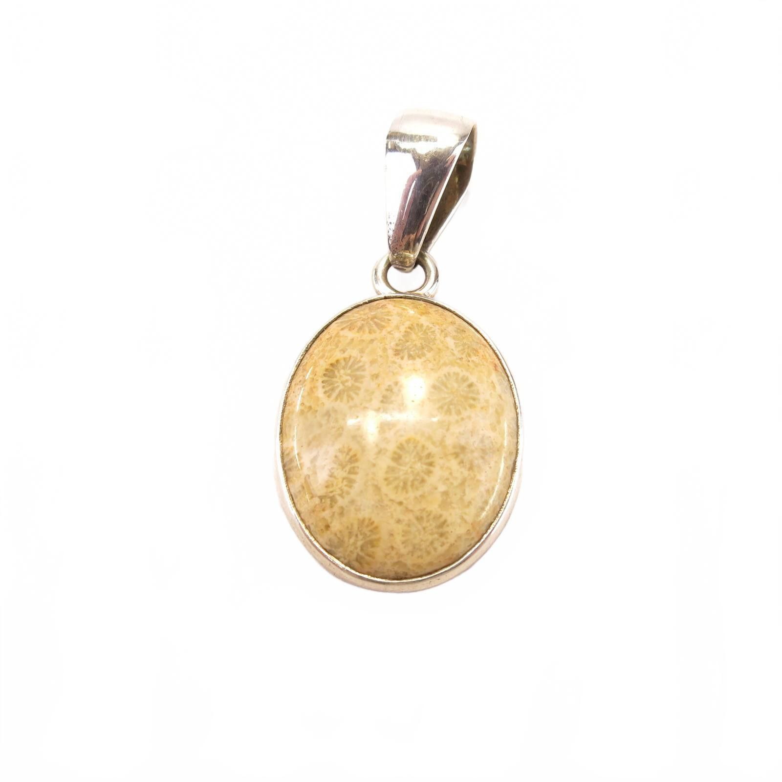 Other Vtg Signed Charles Albert Strlng Silver Coral Pendant 1.75" Size ONE SIZE - 1 Thumbnail