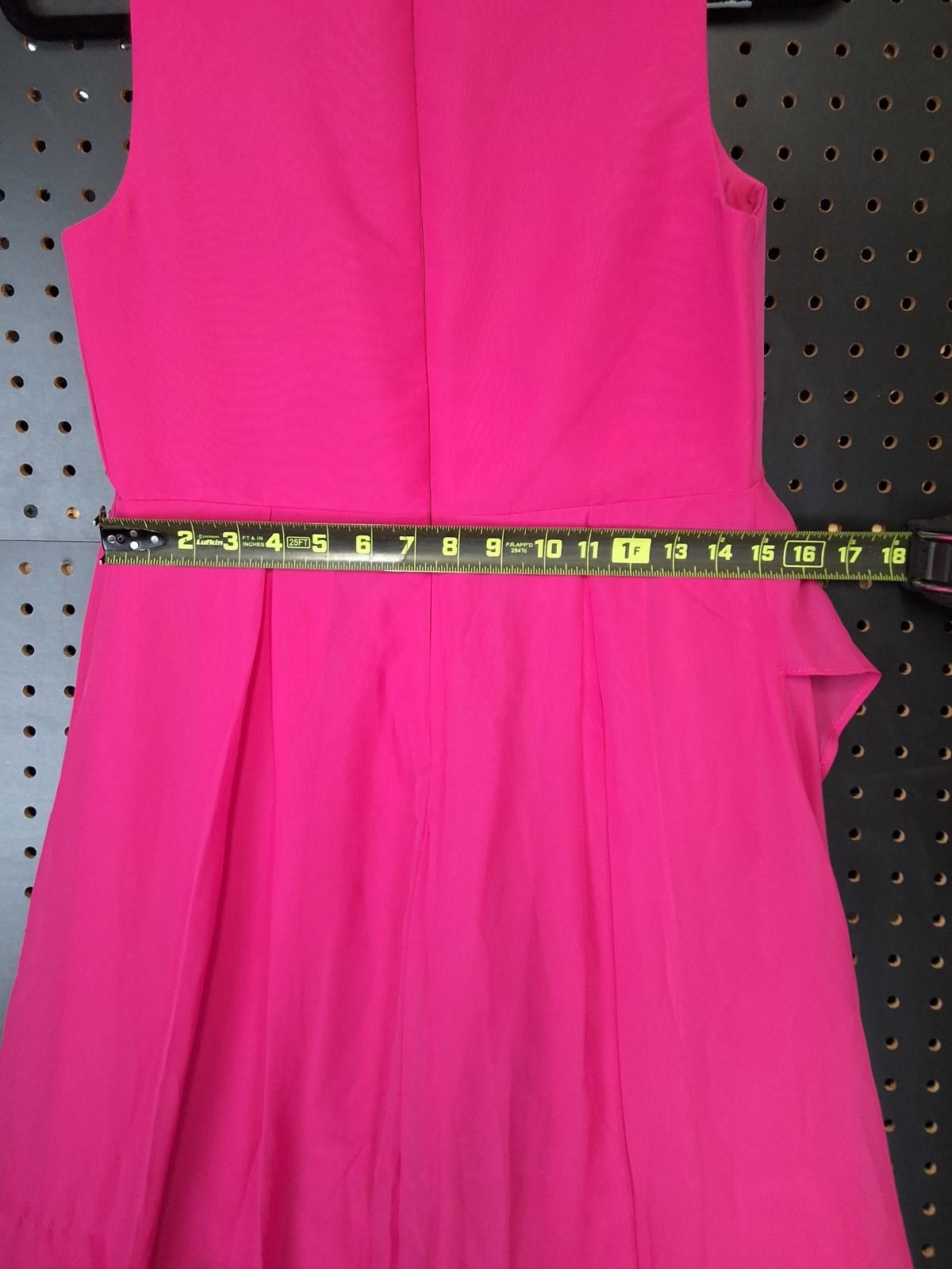 Unknown London Fabulous Fuchsia Maxi Dress - Med/Large Size M / US 6-8 / IT 42-44 - 6 Thumbnail