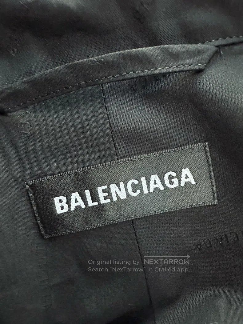 Balenciaga Balenciaga Black and white barrage patchwork school unifor Size US M / EU 48-50 / 2 - 4 Thumbnail