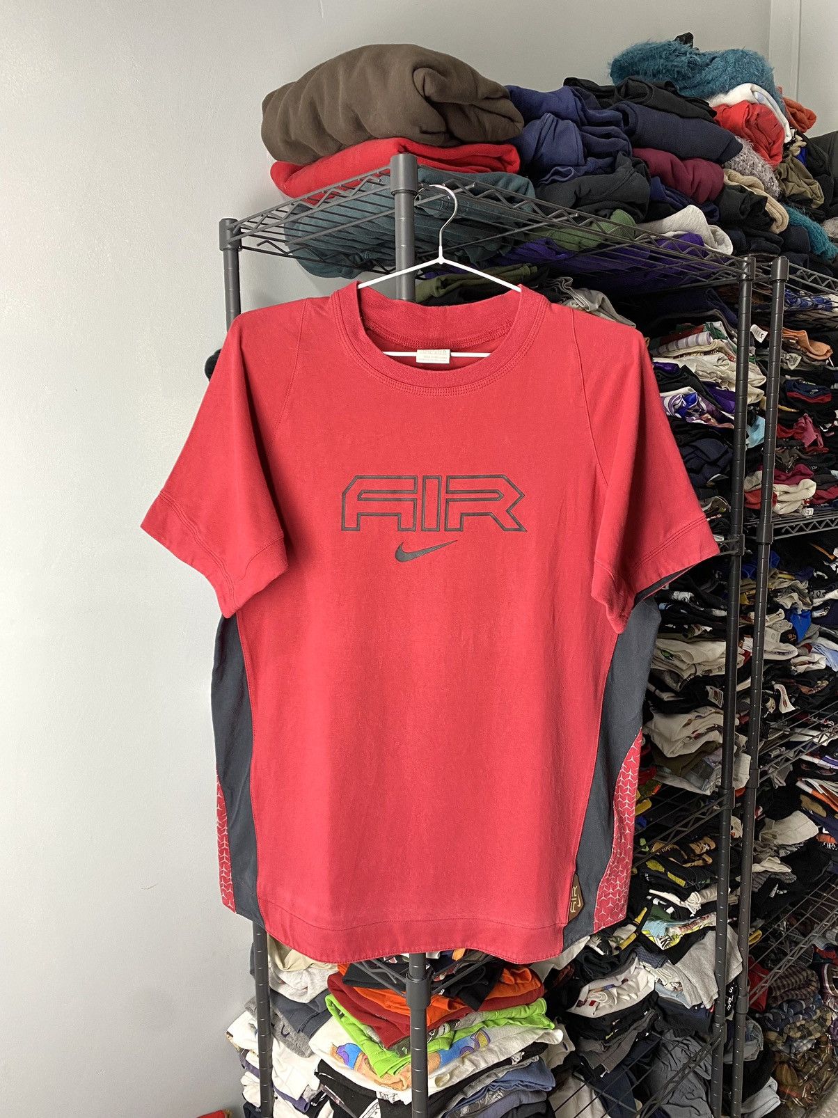 Nike Y2K 90’s Vintage Nike Air Tee T Shirt Tn Zm Hype Size US L / EU 52-54 / 3 - 1 Thumbnail