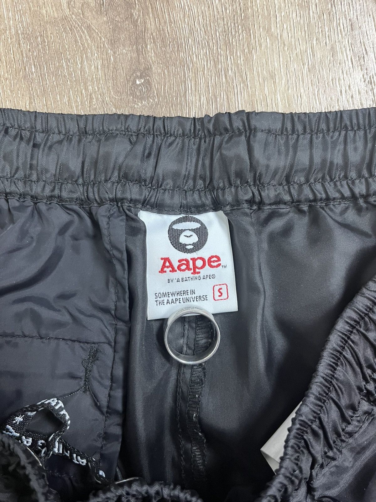 Aape Aape SOMEWHERE IN THE AAPE UNIVERSE Polyester Joggers Size US 28 / EU 44 - 8 Thumbnail