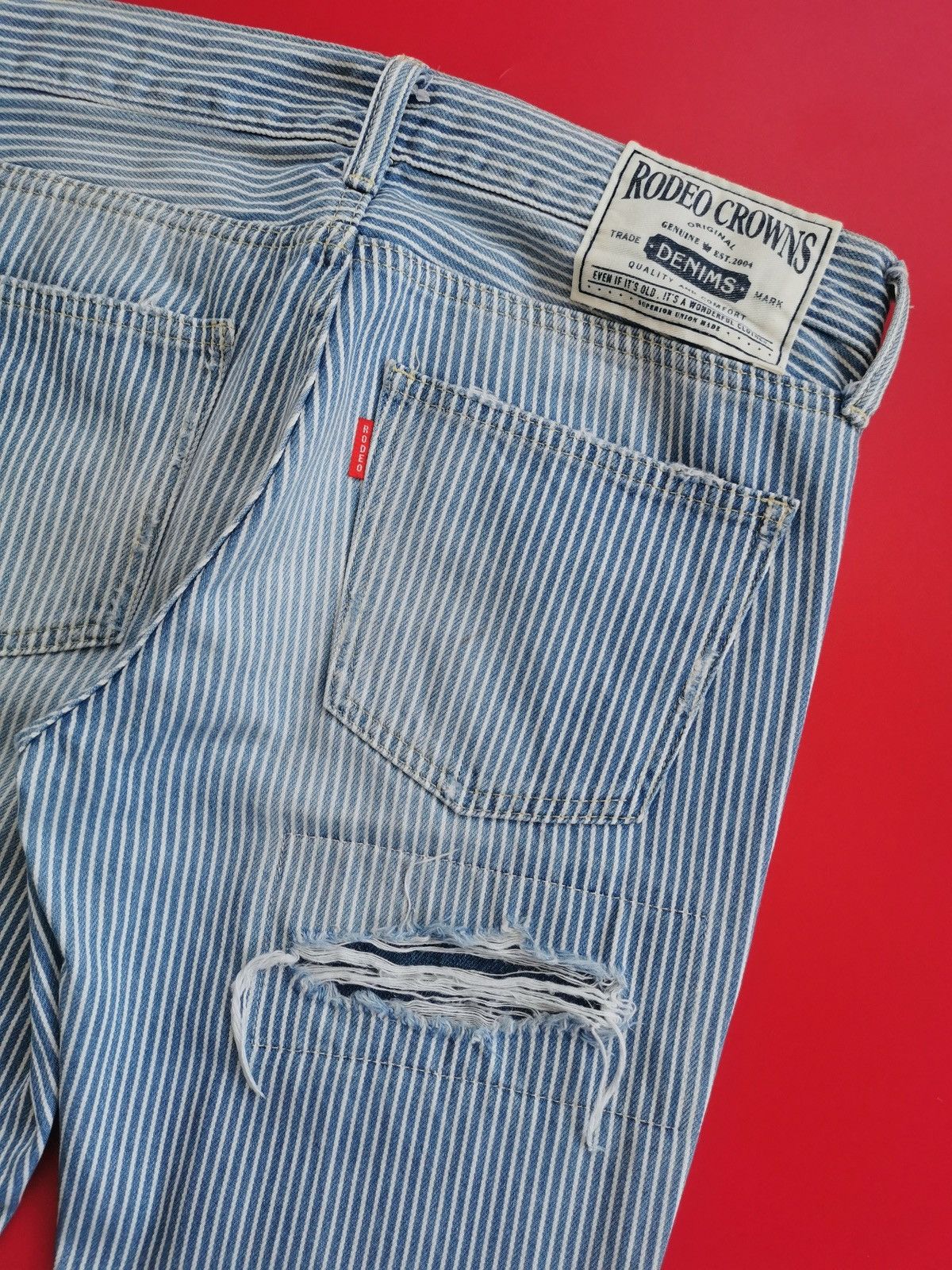 Kapital Hickory Boro Patches Rodeo Crowns Japan Jeans Size US 30 / EU 46 - 9 Thumbnail