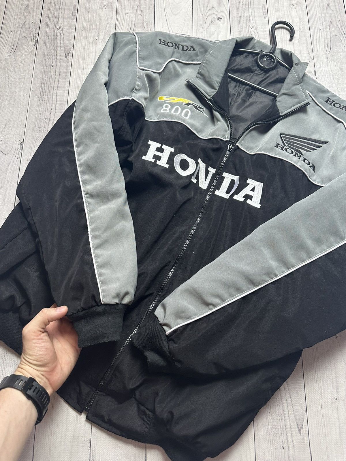 Honda × Vintage Vintage Honda racing bomber jacket size XL big logo Size US XL / EU 56 / 4 - 6 Thumbnail