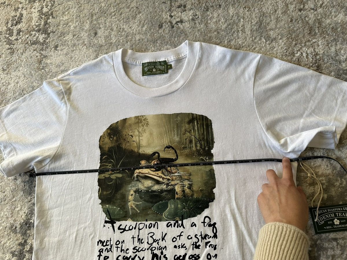 DENIM TEARS Denim Tears The Scorpion and The Frog Fable Tee FW24 Size US L / EU 52-54 / 3 - 12 Thumbnail