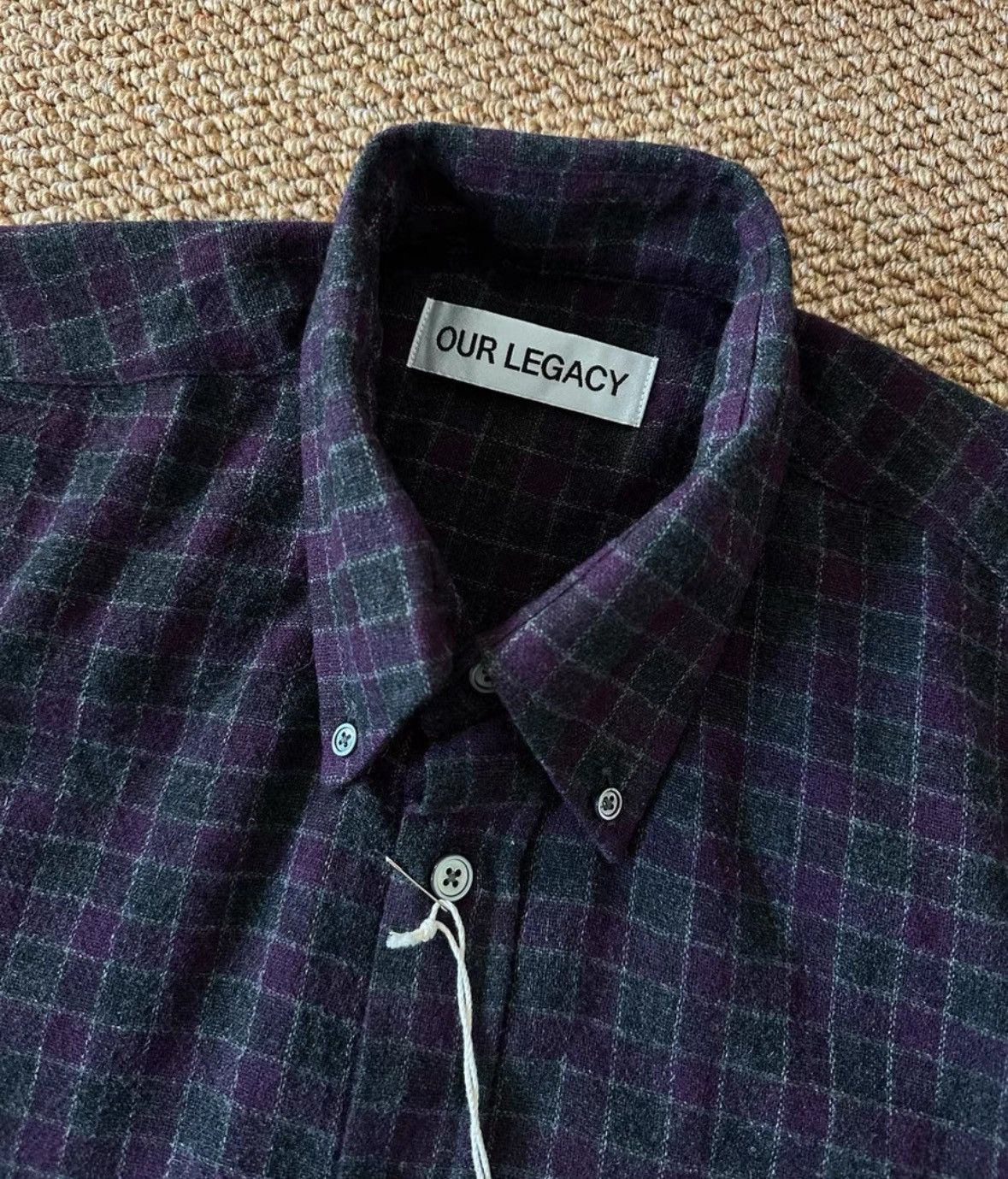 Our Legacy Our Legacy Checkered shirt Size US M / EU 48-50 / 2 - 2 Thumbnail